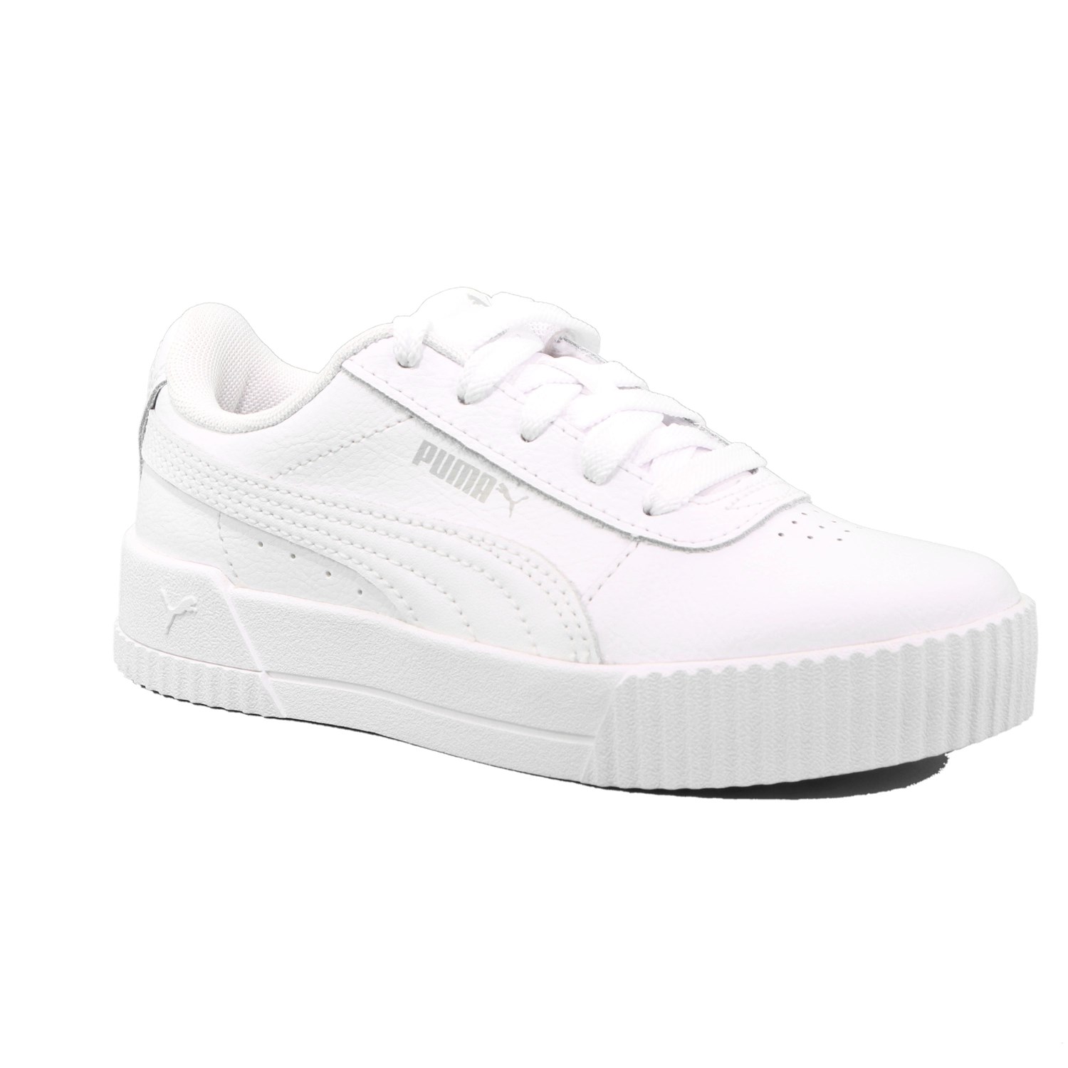 Scarpa Allacciata Puma Bambina Bianco Scarpa Allacciata Puma Bambina Bianco Scarpe 446 - 37067819