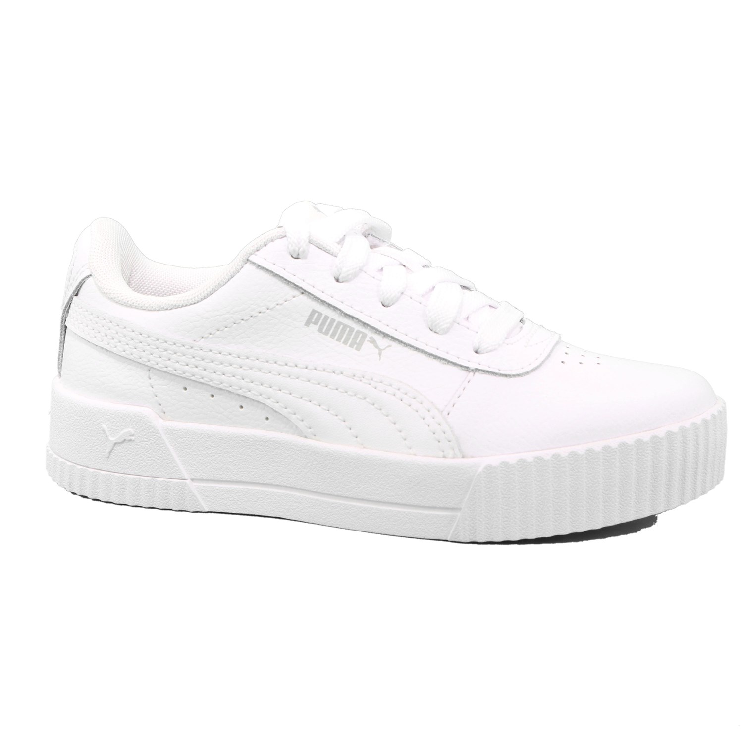 Scarpa Allacciata Puma Bambina Bianco Scarpa Allacciata Puma Bambina Bianco Scarpe 446 - 37067819