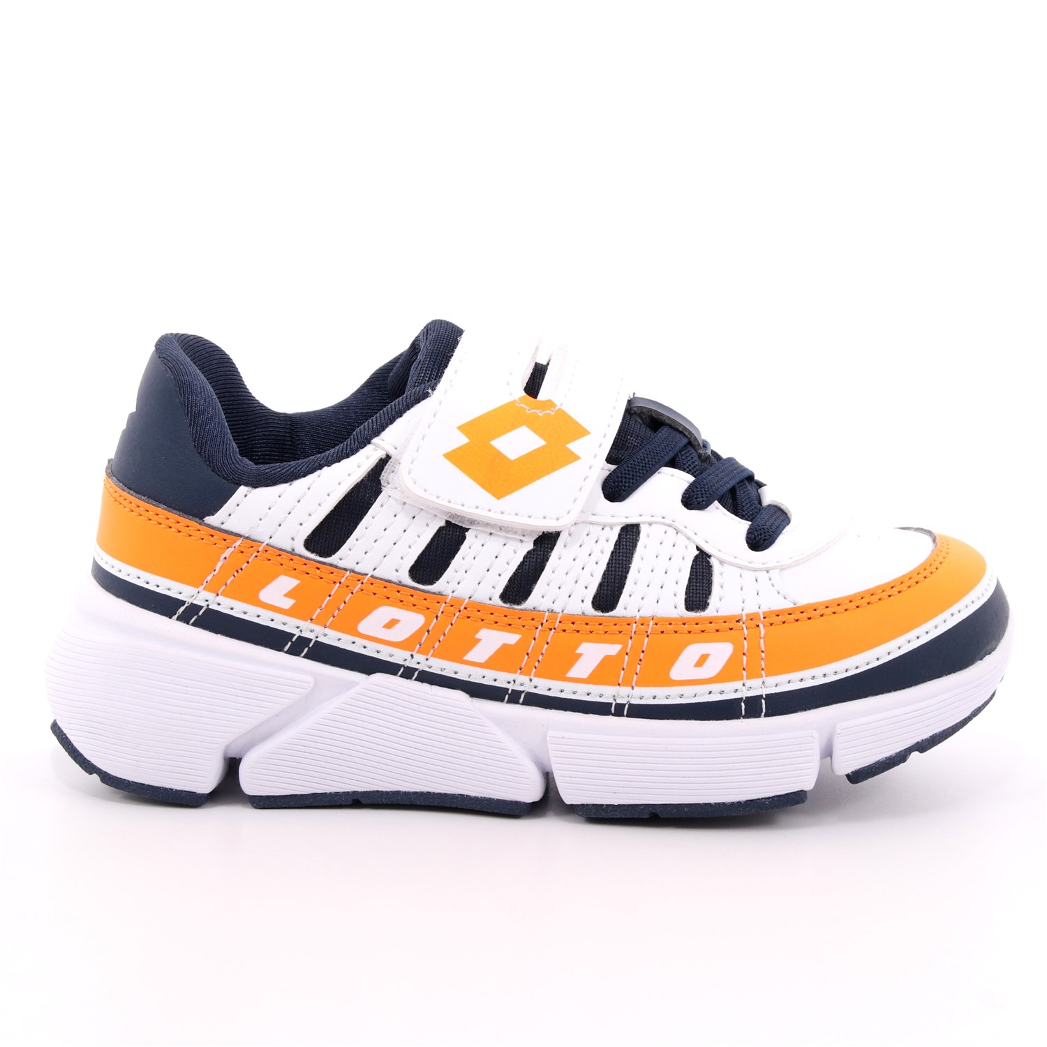 Scarpa Strappi + Elastico Lotto Bambino Bianco Scarpa Strappi + Elastico Lotto Bambino Bianco Scarpe 144 - 214872