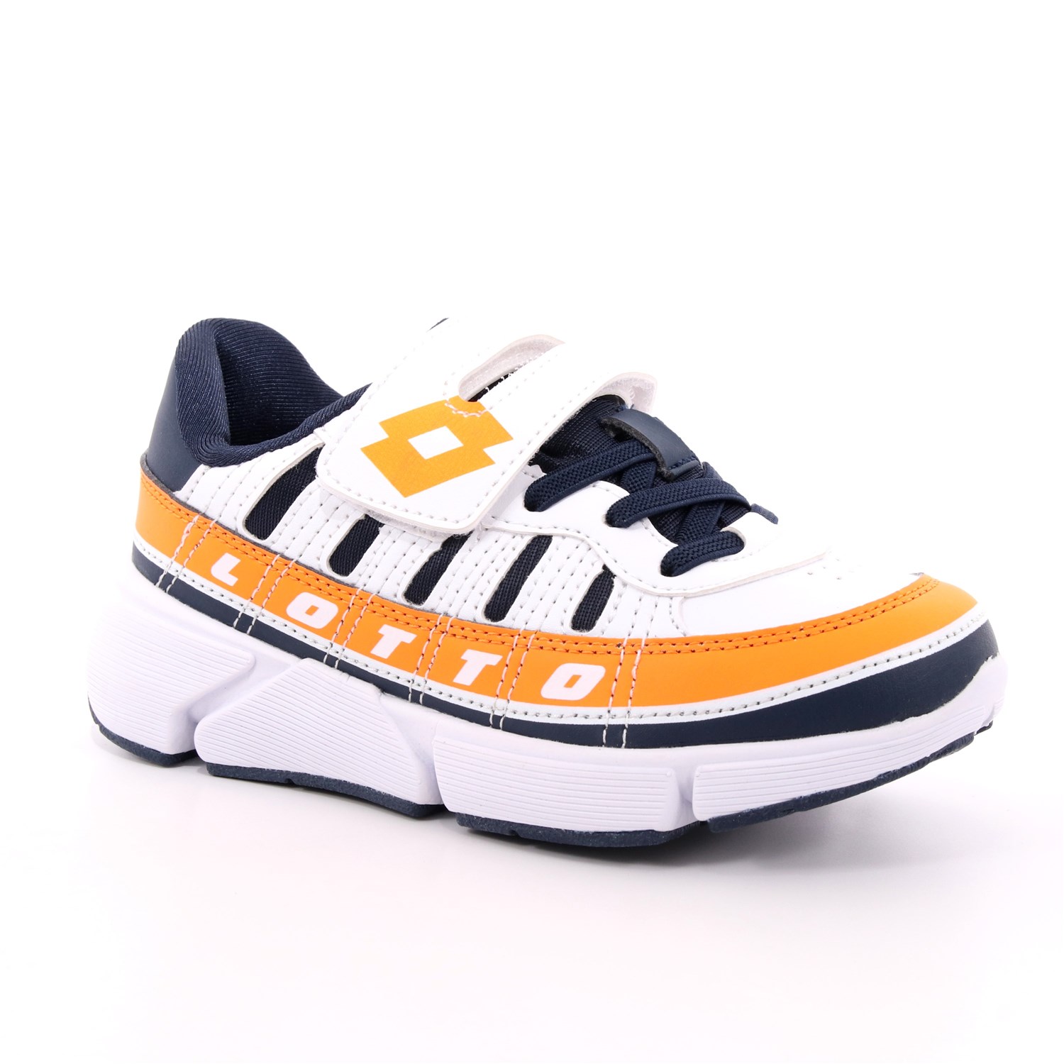 Scarpa Strappi + Elastico Lotto Bambino Bianco Scarpa Strappi + Elastico Lotto Bambino Bianco Scarpe 144 - 214872