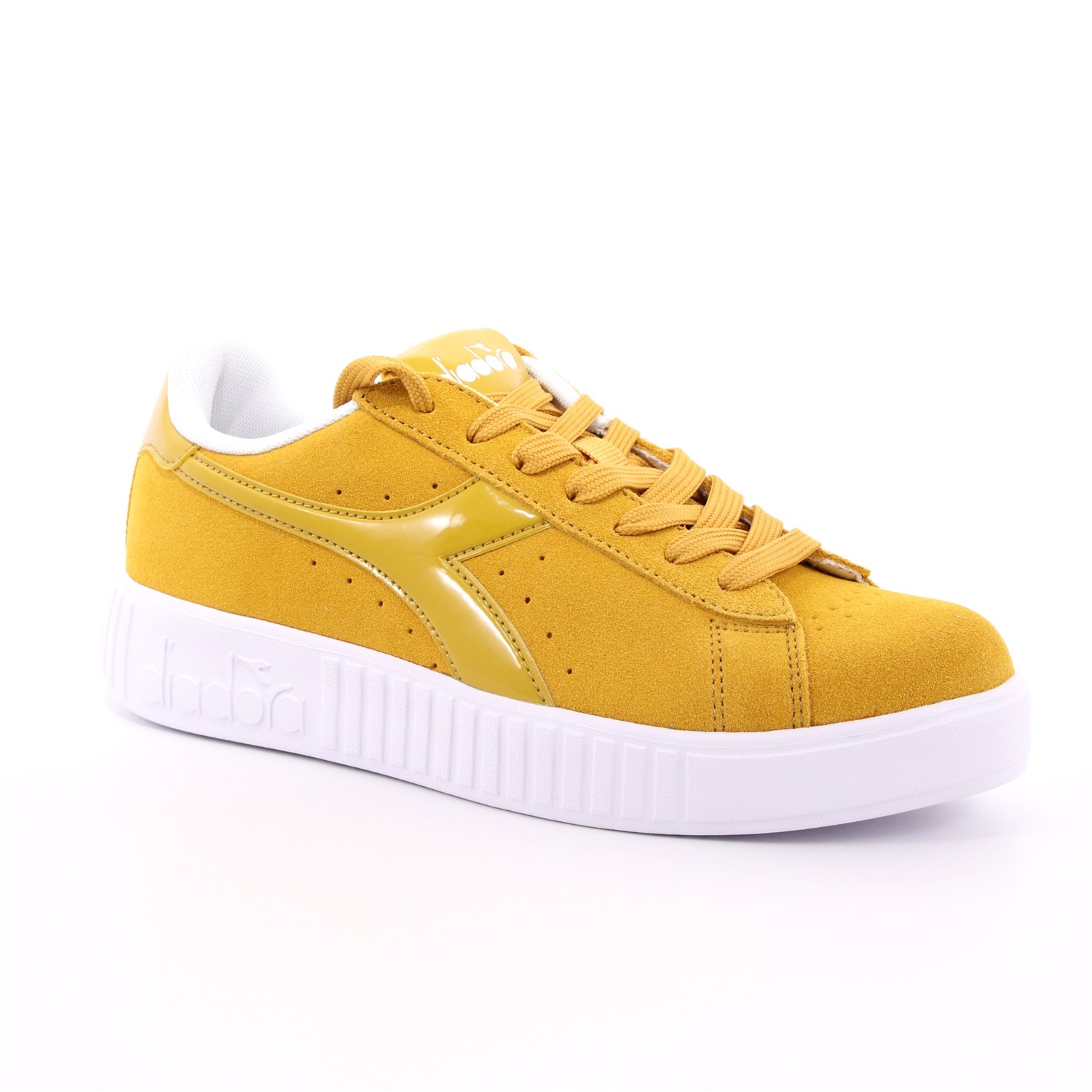 Scarpa Allacciata Diadora Donna Giallo Ocra Scarpa Allacciata Diadora Donna Giallo Ocra Scarpe 192 - 101.173752