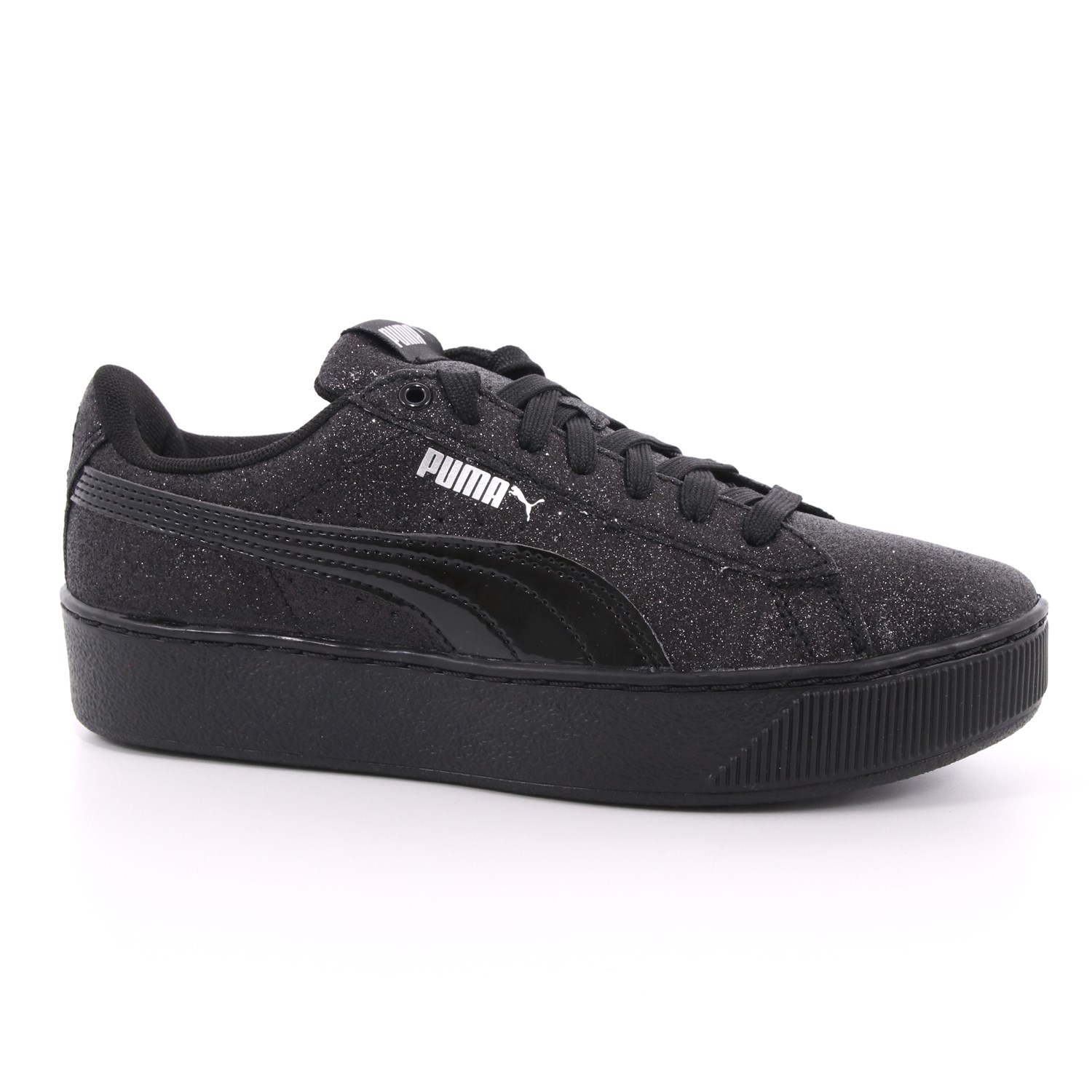 Scarpa Allacciata Puma Bambina Nero Scarpa Allacciata Puma Bambina Nero Scarpe 451 - 36685605