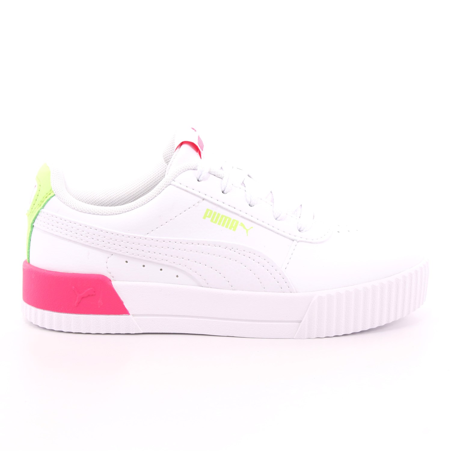 Scarpa Allacciata Puma Bambina Bianco Scarpa Allacciata Puma Bambina Bianco Scarpe 470 - 37469601