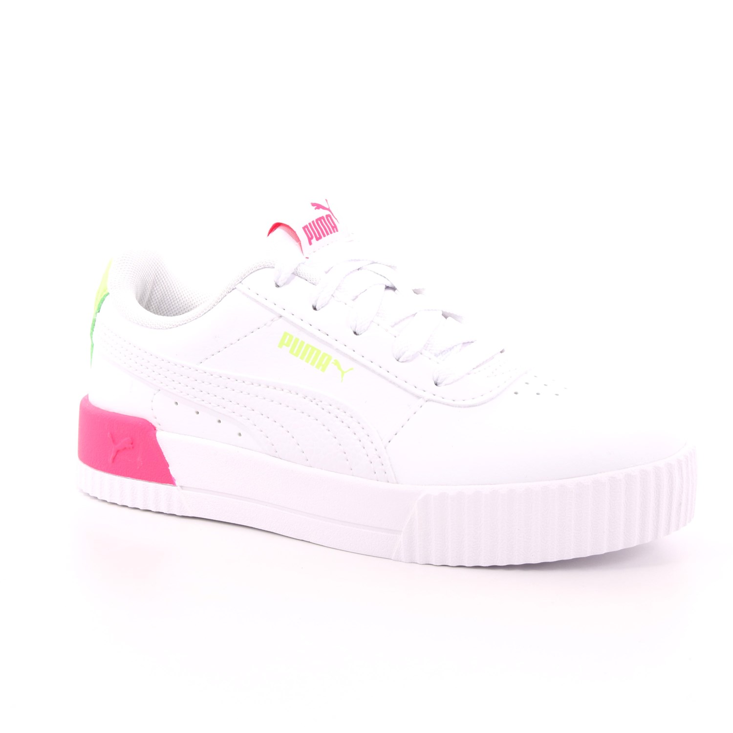 Scarpa Allacciata Puma Bambina Bianco Scarpa Allacciata Puma Bambina Bianco Scarpe 470 - 37469601