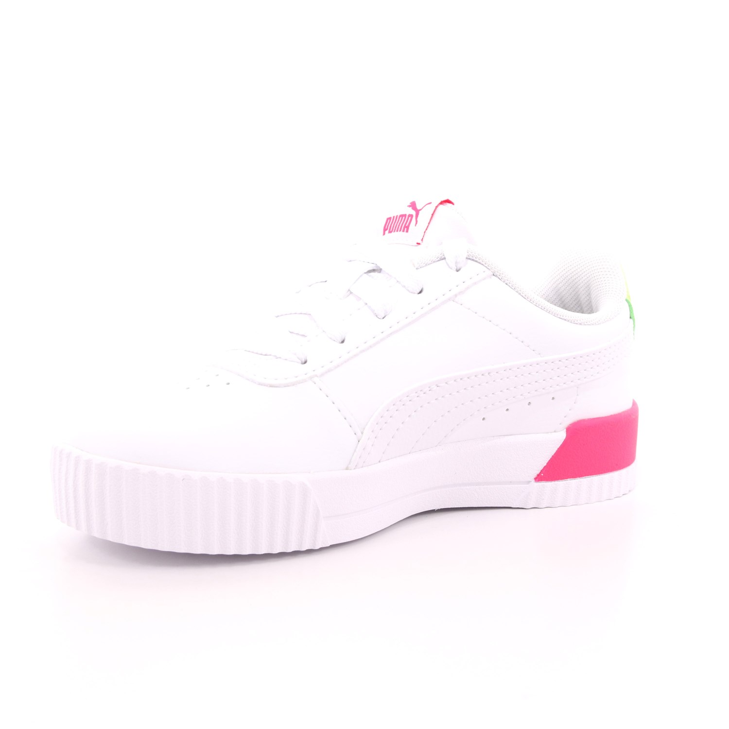 Scarpa Allacciata Puma Bambina Bianco Scarpa Allacciata Puma Bambina Bianco Scarpe 470 - 37469601