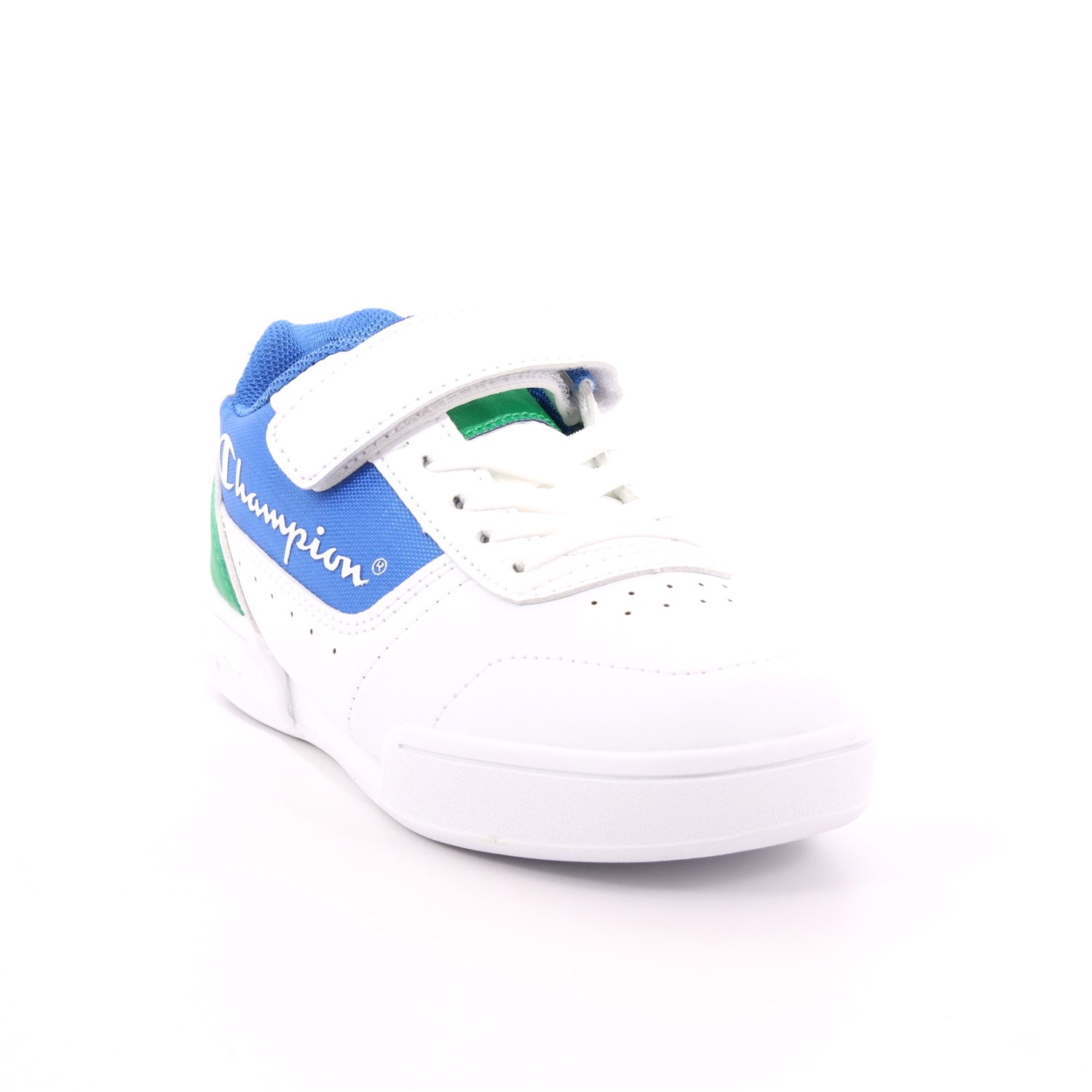 Scarpa Strappi + Elastico Champion Bambino Bianco Scarpa Strappi + Elastico Champion Bambino Bianco Scarpe 585 - S31924