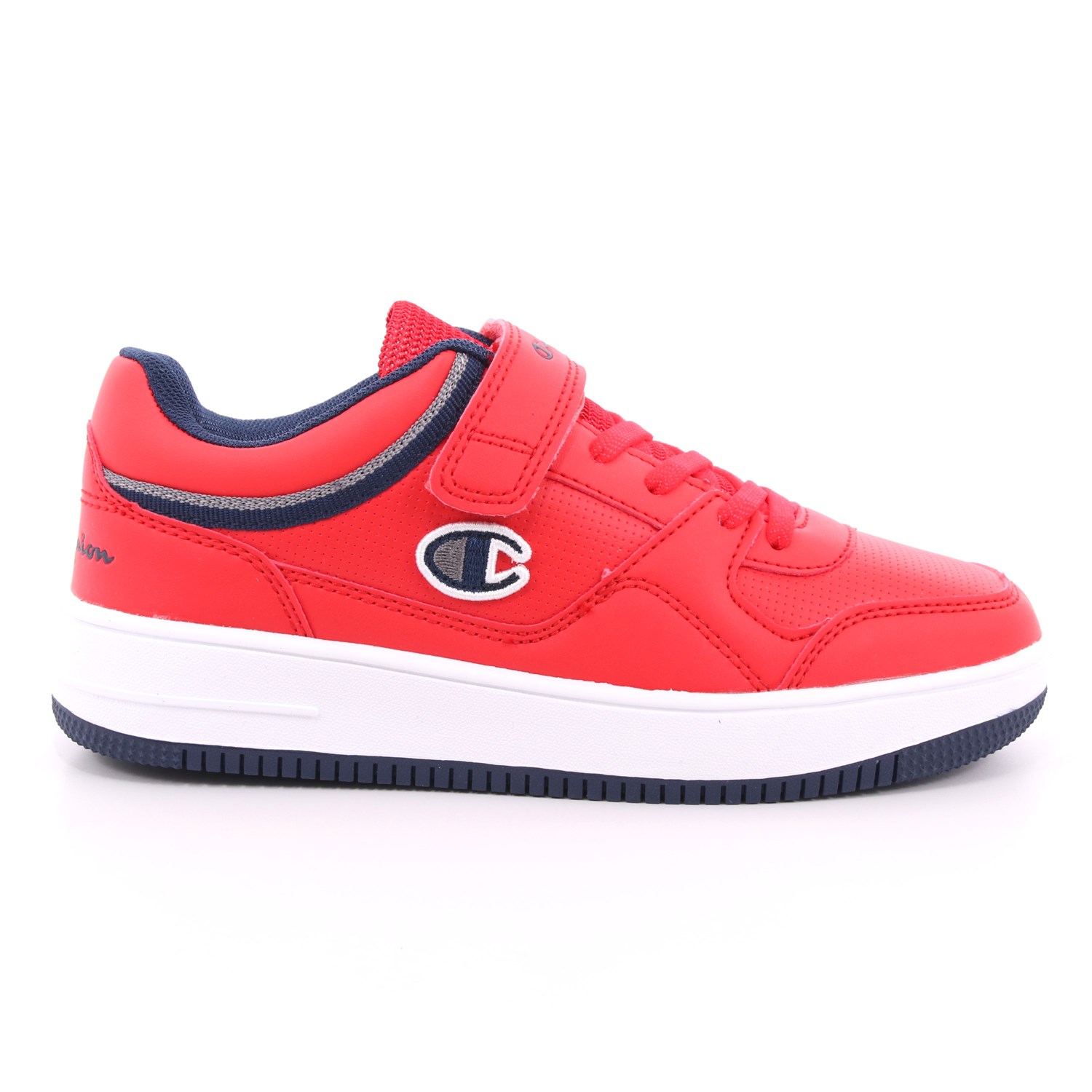 Scarpa Strappi + Elastico Champion Bambino Rosso Scarpa Strappi + Elastico Champion Bambino Rosso Scarpe 586 - S31967