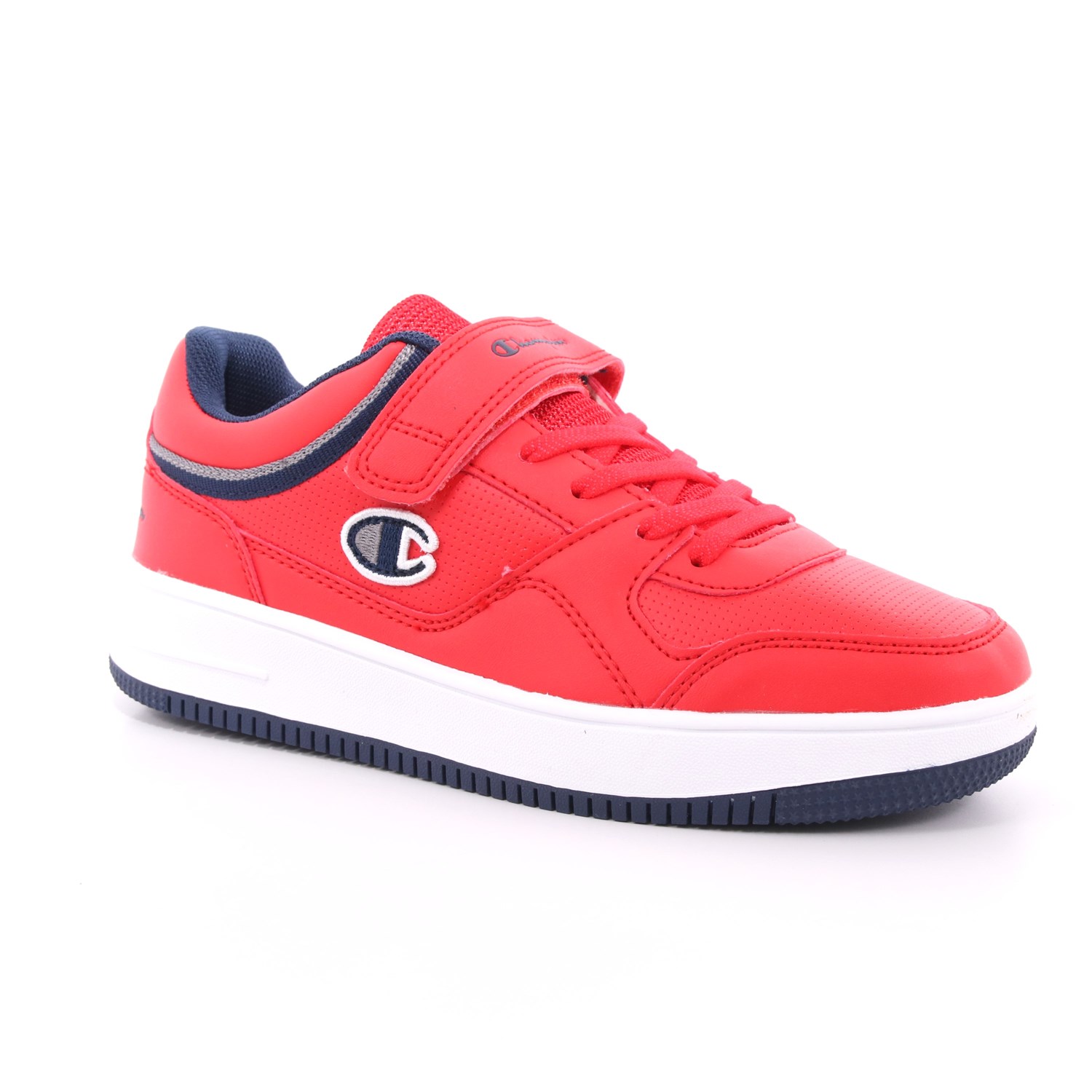 Scarpa Strappi + Elastico Champion Bambino Rosso Scarpa Strappi + Elastico Champion Bambino Rosso Scarpe 586 - S31967