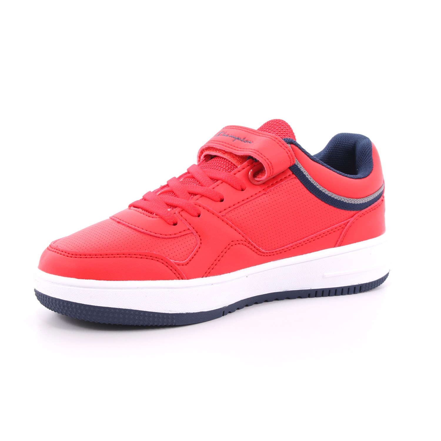Scarpa Strappi + Elastico Champion Bambino Rosso Scarpa Strappi + Elastico Champion Bambino Rosso Scarpe 586 - S31967