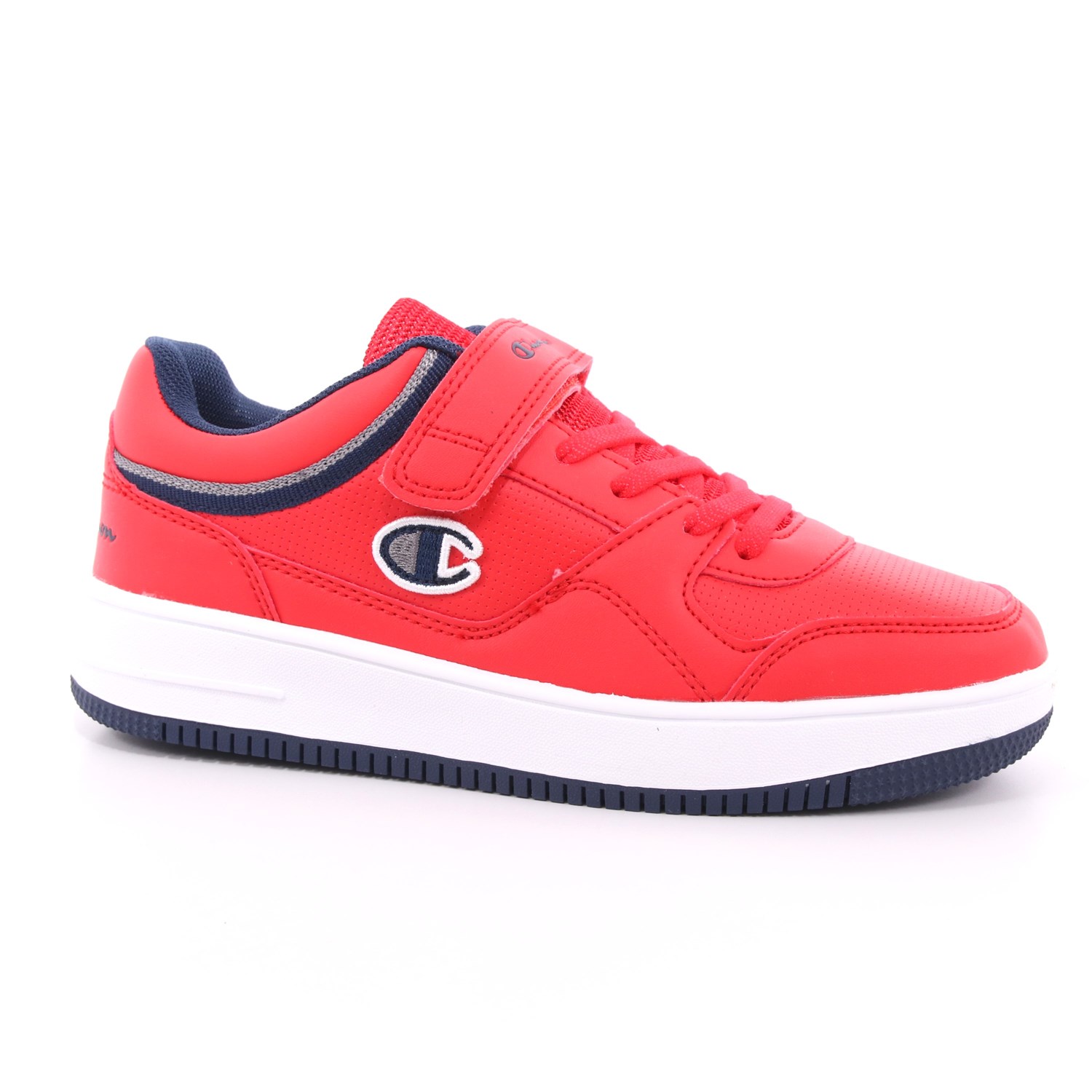 Scarpa Strappi + Elastico Champion Bambino Rosso Scarpa Strappi + Elastico Champion Bambino Rosso Scarpe 586 - S31967