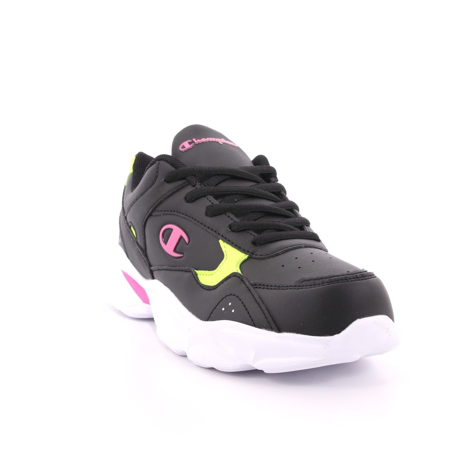 Scarpa Allacciata Champion Bambina Nero Scarpa Allacciata Champion Bambina Nero Scarpe 588 - S32016