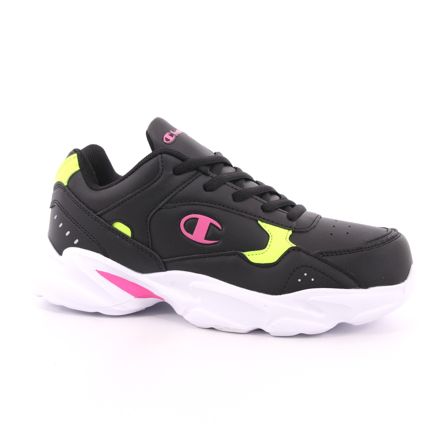 Scarpa Allacciata Champion Bambina Nero Scarpa Allacciata Champion Bambina Nero Scarpe 588 - S32016