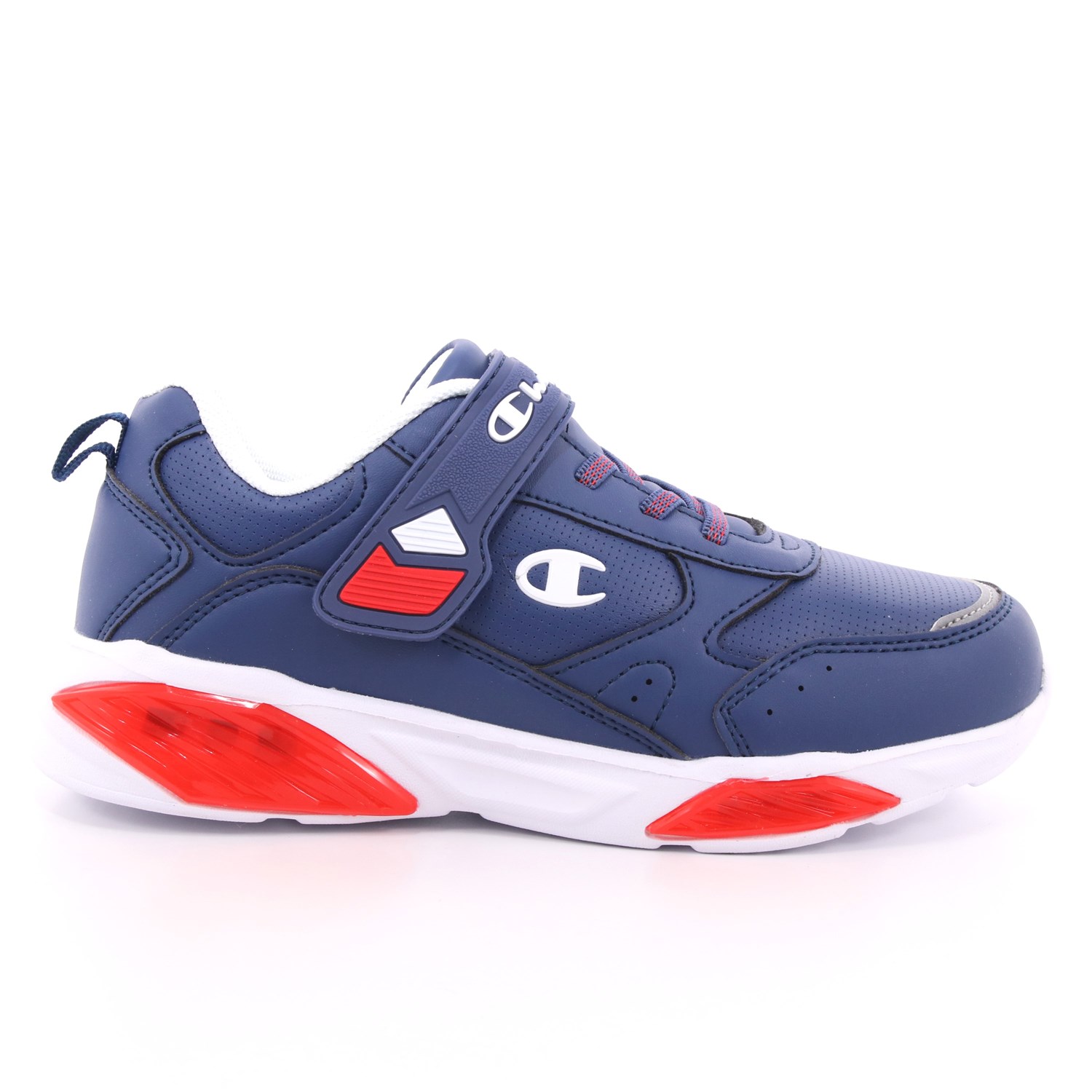 Scarpa Strappi + Elastico Champion Bambino Blu Scarpa Strappi + Elastico Champion Bambino Blu Scarpe 589 - S32129