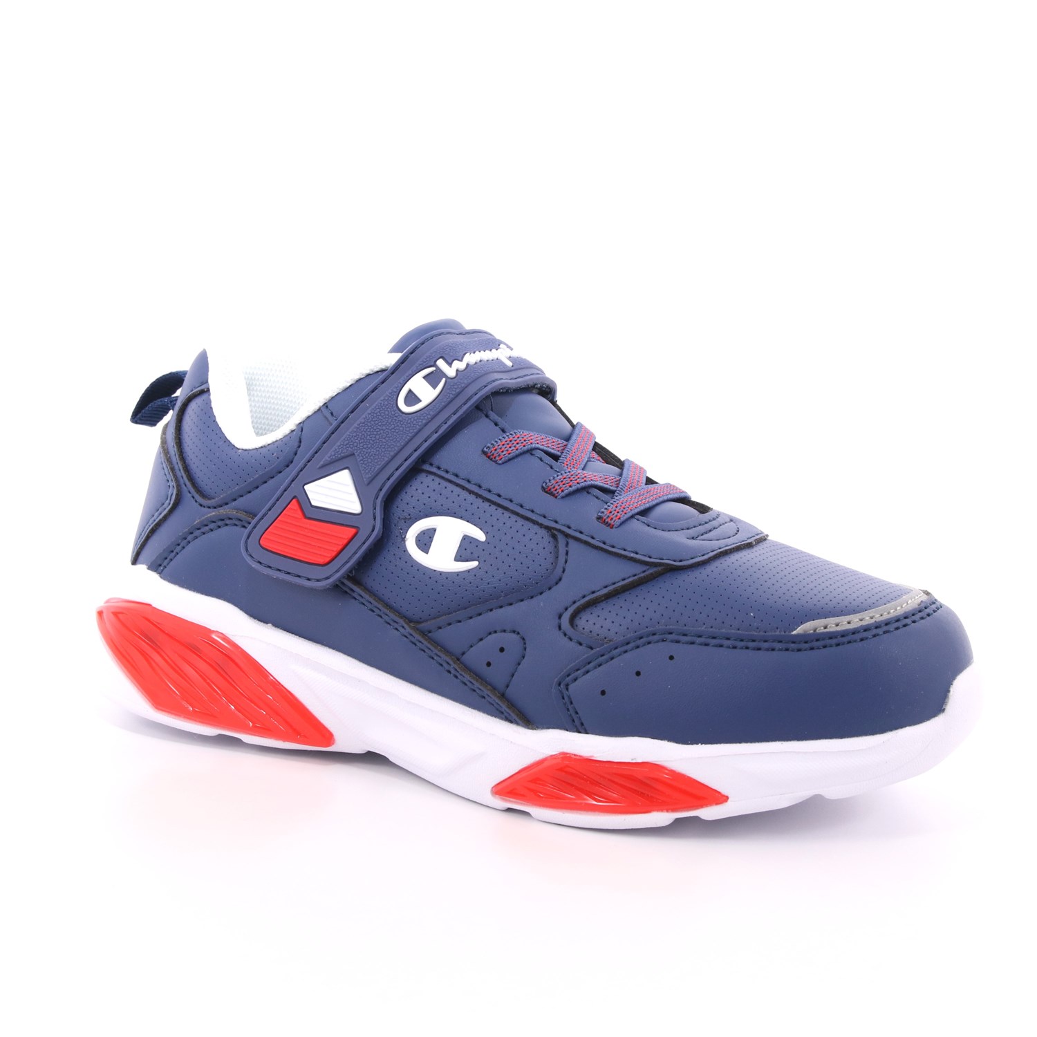 Scarpa Strappi + Elastico Champion Bambino Blu Scarpa Strappi + Elastico Champion Bambino Blu Scarpe 589 - S32129