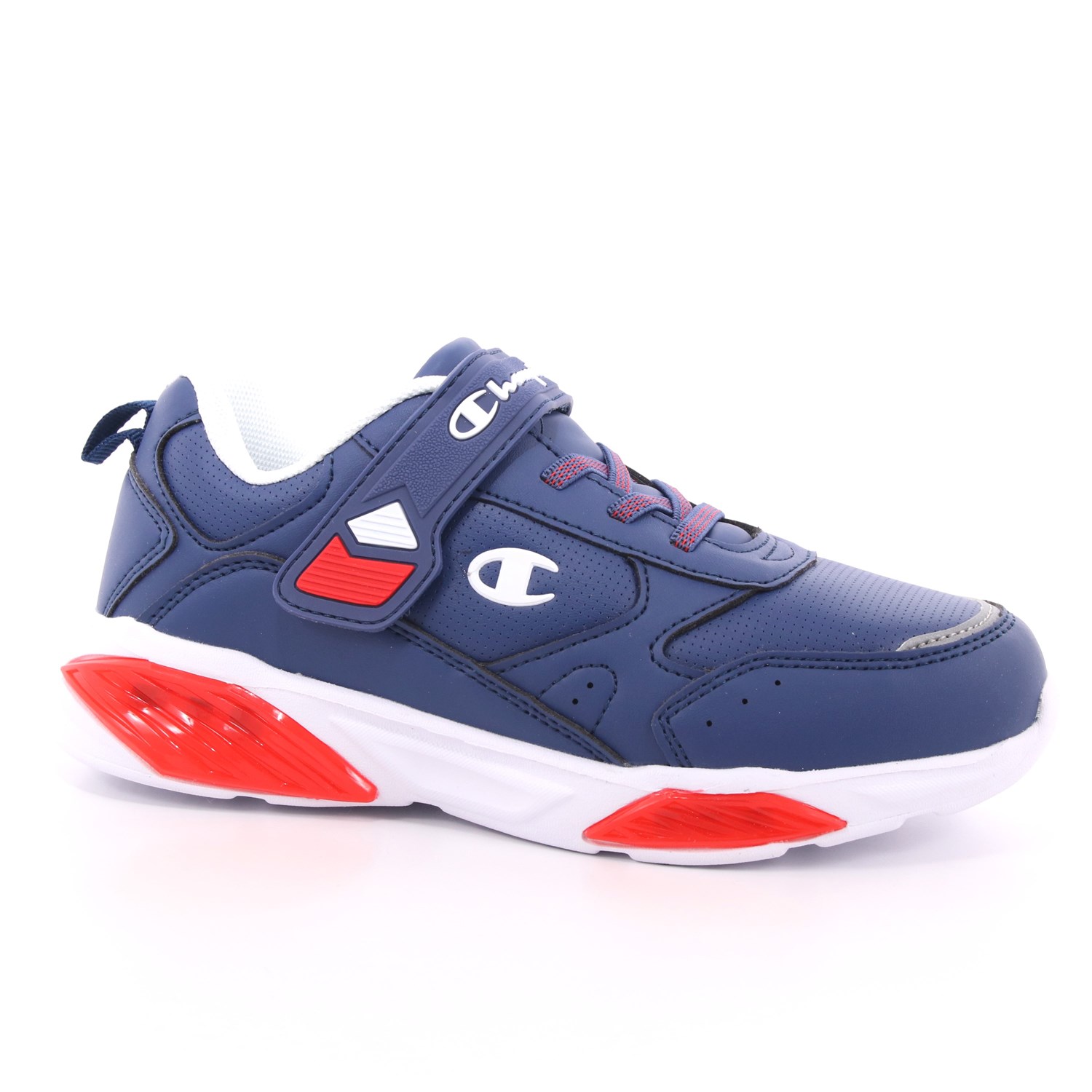 Scarpa Strappi + Elastico Champion Bambino Blu Scarpa Strappi + Elastico Champion Bambino Blu Scarpe 589 - S32129