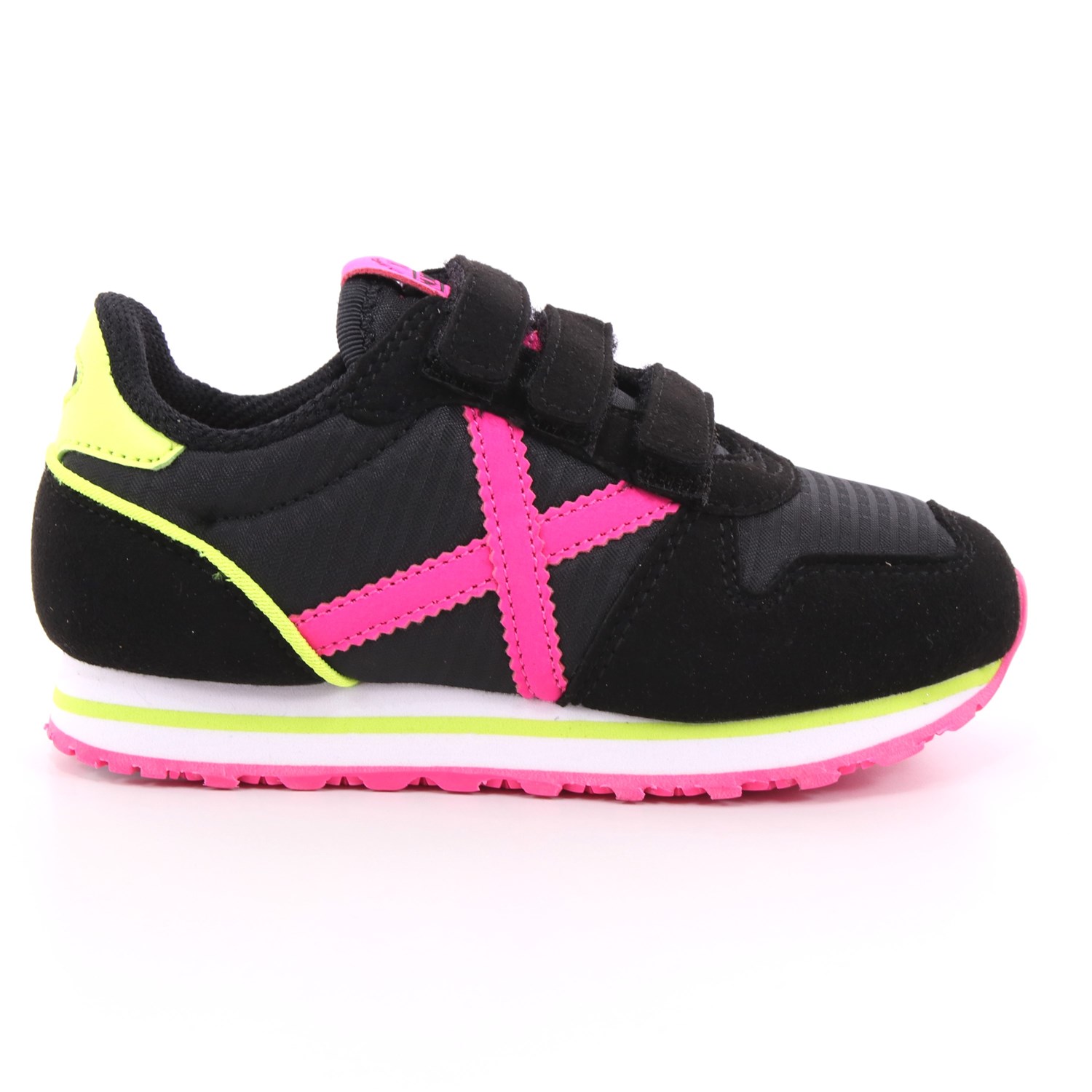 Scarpa Strappi Munich Bambina Nero Scarpa Strappi Munich Bambina Nero Scarpe 18 - 8207395