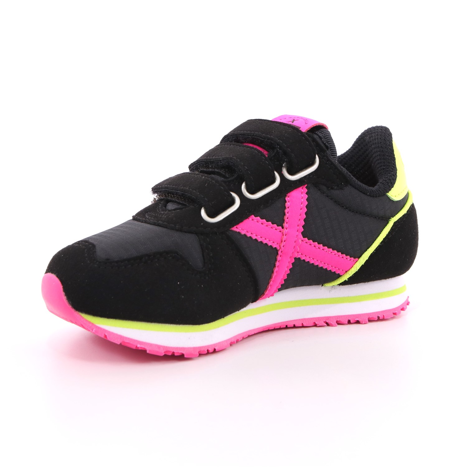 Scarpa Strappi Munich Bambina Nero Scarpa Strappi Munich Bambina Nero Scarpe 18 - 8207395