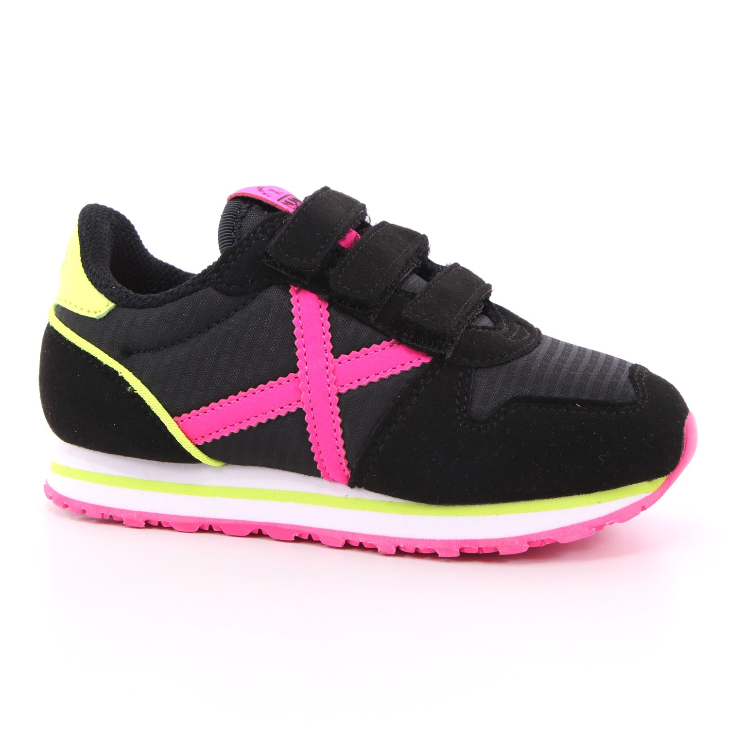 Scarpa Strappi Munich Bambina Nero Scarpa Strappi Munich Bambina Nero Scarpe 18 - 8207395