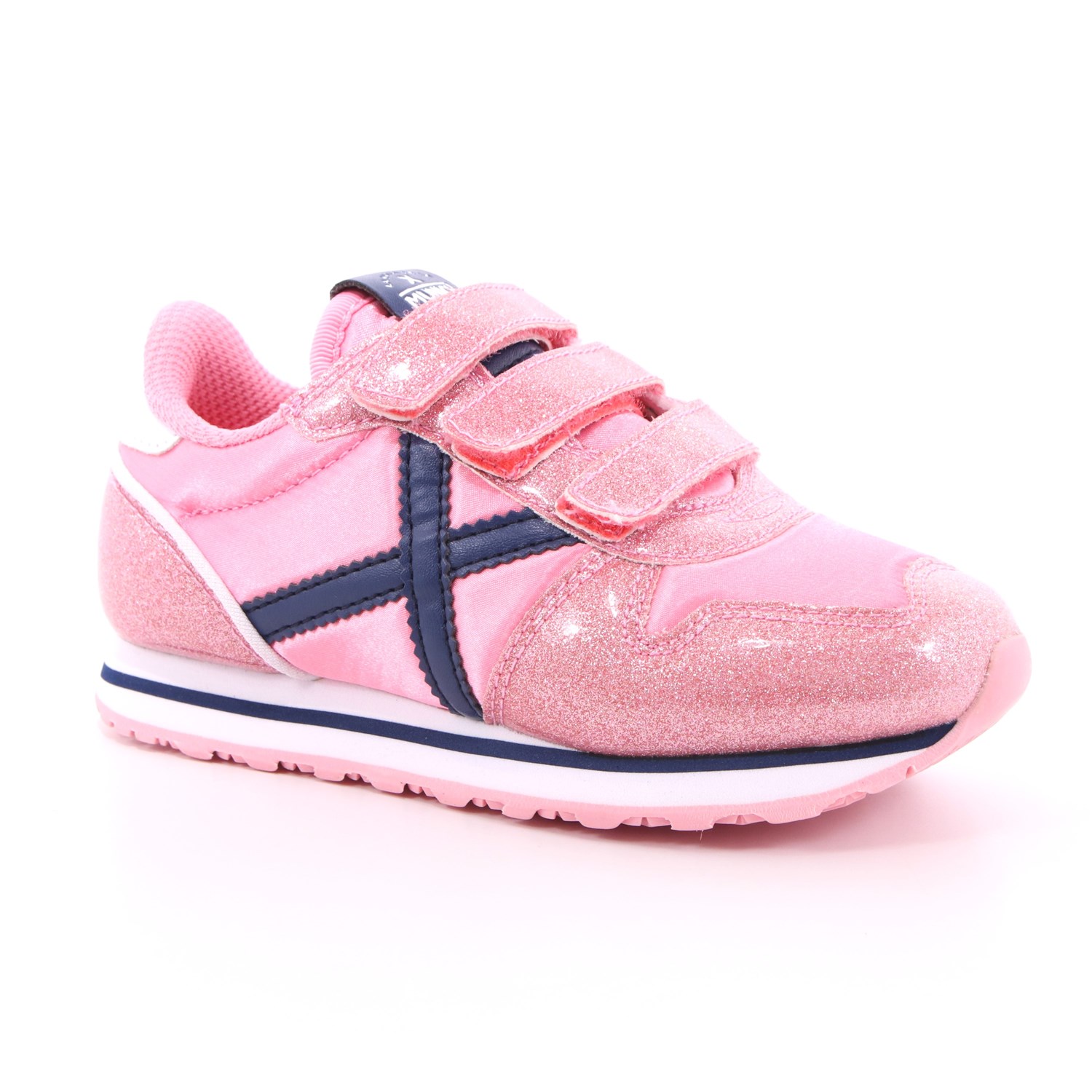 Scarpa Strappi Munich Bambina Rosa Scarpa Strappi Munich Bambina Rosa Scarpe 19 - 8207400
