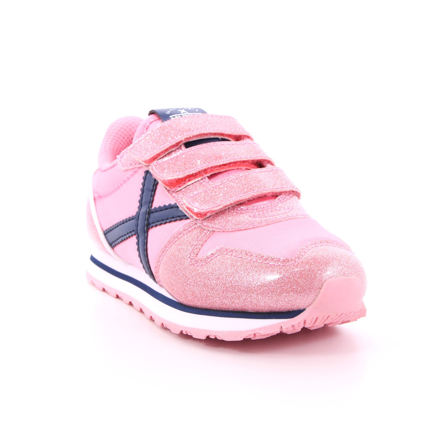 Scarpa Strappi Munich Bambina Rosa Scarpa Strappi Munich Bambina Rosa Scarpe 19 - 8207400