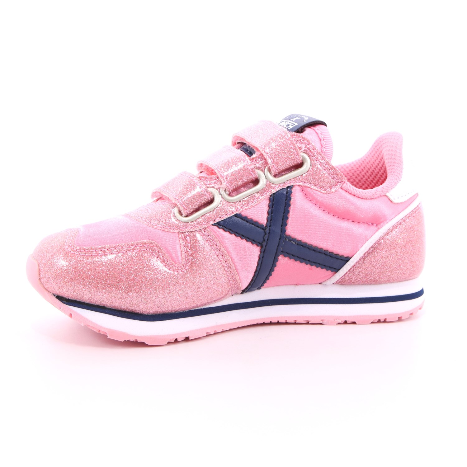 Scarpa Strappi Munich Bambina Rosa Scarpa Strappi Munich Bambina Rosa Scarpe 19 - 8207400