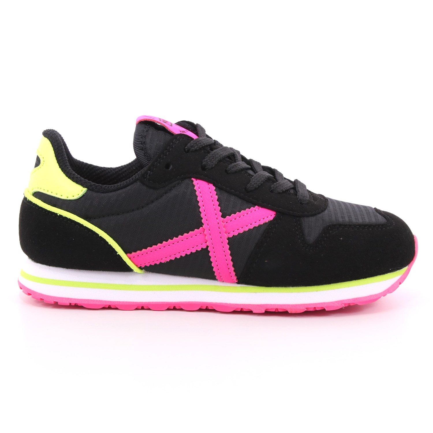 Scarpa Allacciata Munich Bambina Nero Scarpa Allacciata Munich Bambina Nero Scarpe 20 - 8208395