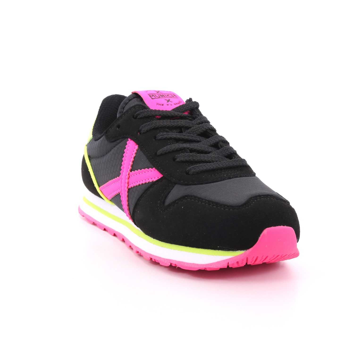Scarpa Allacciata Munich Bambina Nero Scarpa Allacciata Munich Bambina Nero Scarpe 20 - 8208395