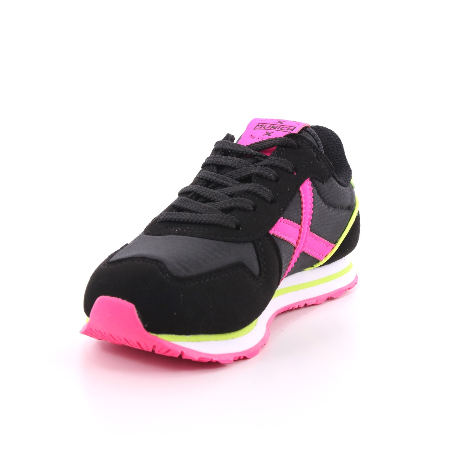 Scarpa Allacciata Munich Bambina Nero Scarpa Allacciata Munich Bambina Nero Scarpe 20 - 8208395