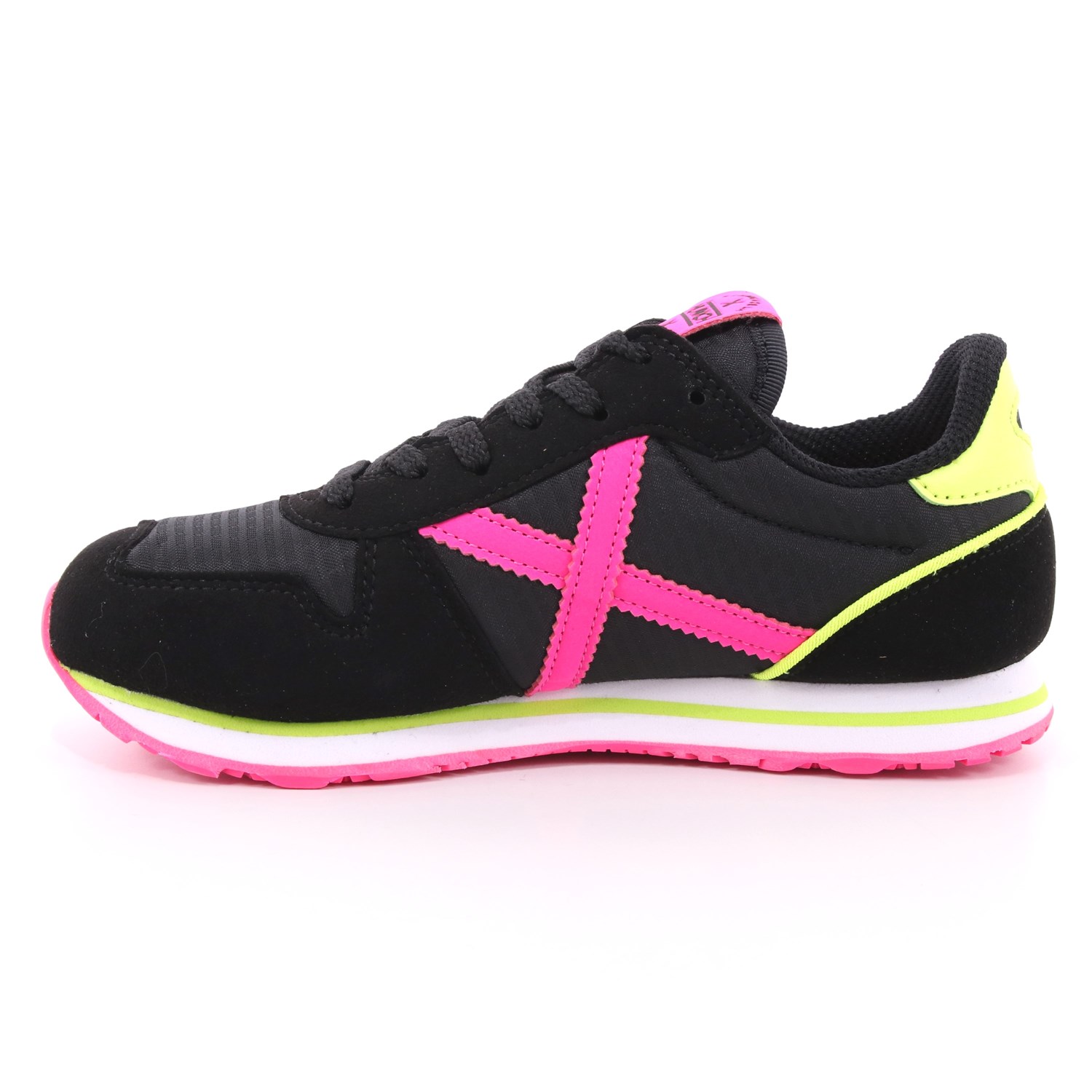 Scarpa Allacciata Munich Bambina Nero Scarpa Allacciata Munich Bambina Nero Scarpe 20 - 8208395