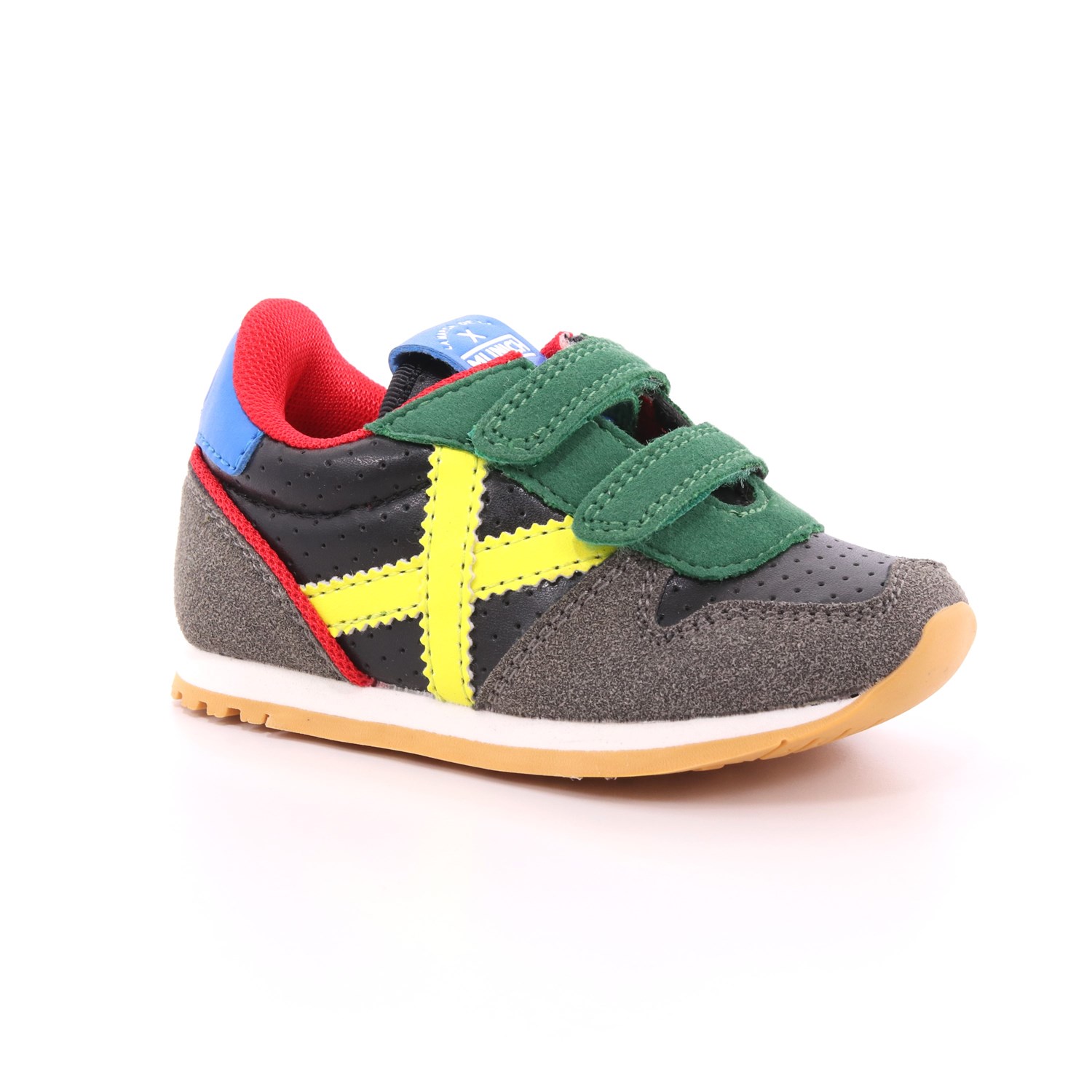 Scarpa Strappi Munich Bambino Grigio Scarpa Strappi Munich Bambino Grigio Scarpe 23 - 8820402