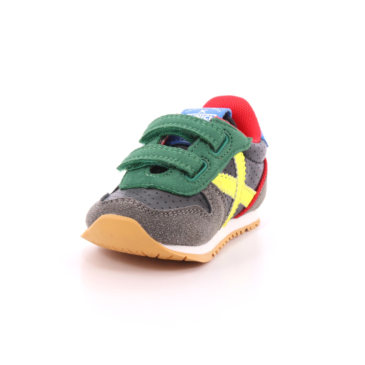Scarpa Strappi Munich Bambino Grigio Scarpa Strappi Munich Bambino Grigio Scarpe 23 - 8820402