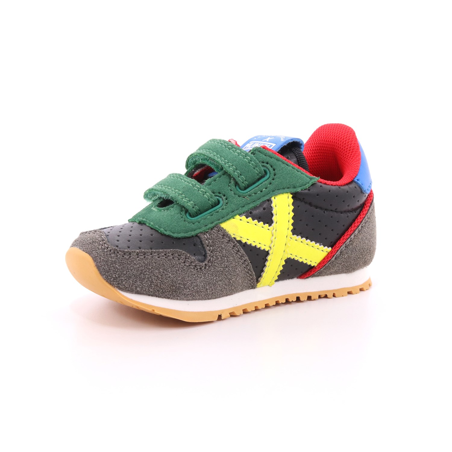 Scarpa Strappi Munich Bambino Grigio Scarpa Strappi Munich Bambino Grigio Scarpe 23 - 8820402