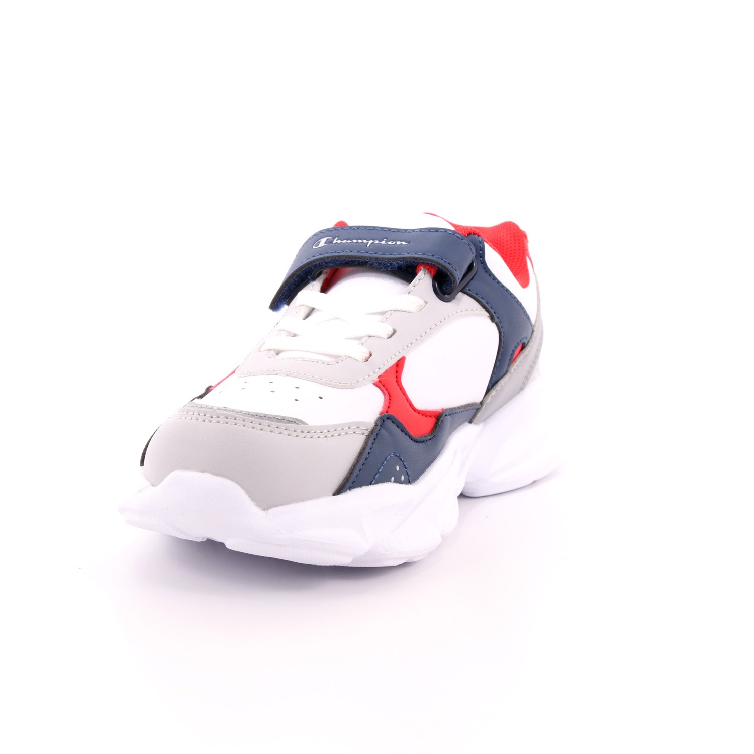 Scarpa Strappi + Elastico Champion Bambino Bianco Scarpa Strappi + Elastico Champion Bambino Bianco Scarpe 594 - S31994