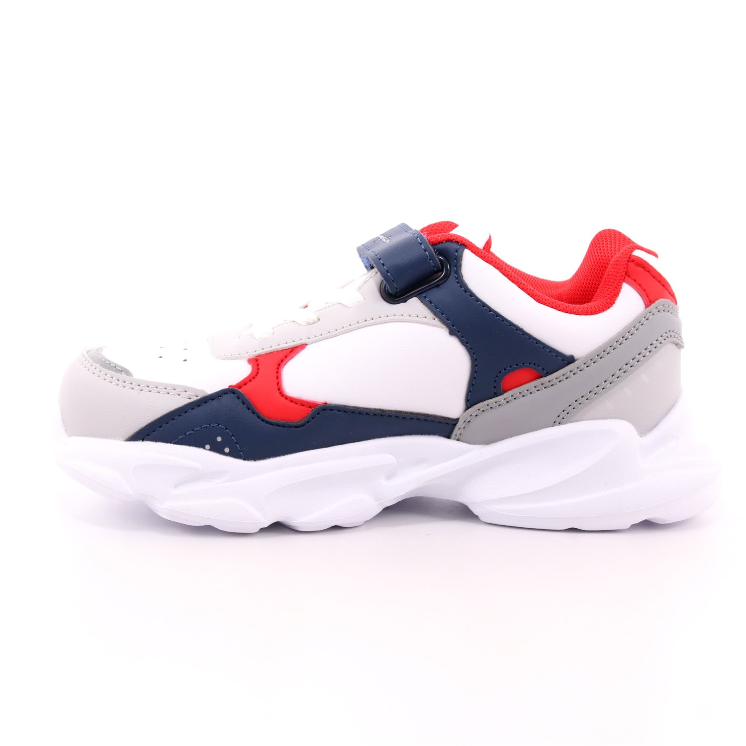 Scarpa Strappi + Elastico Champion Bambino Bianco Scarpa Strappi + Elastico Champion Bambino Bianco Scarpe 594 - S31994