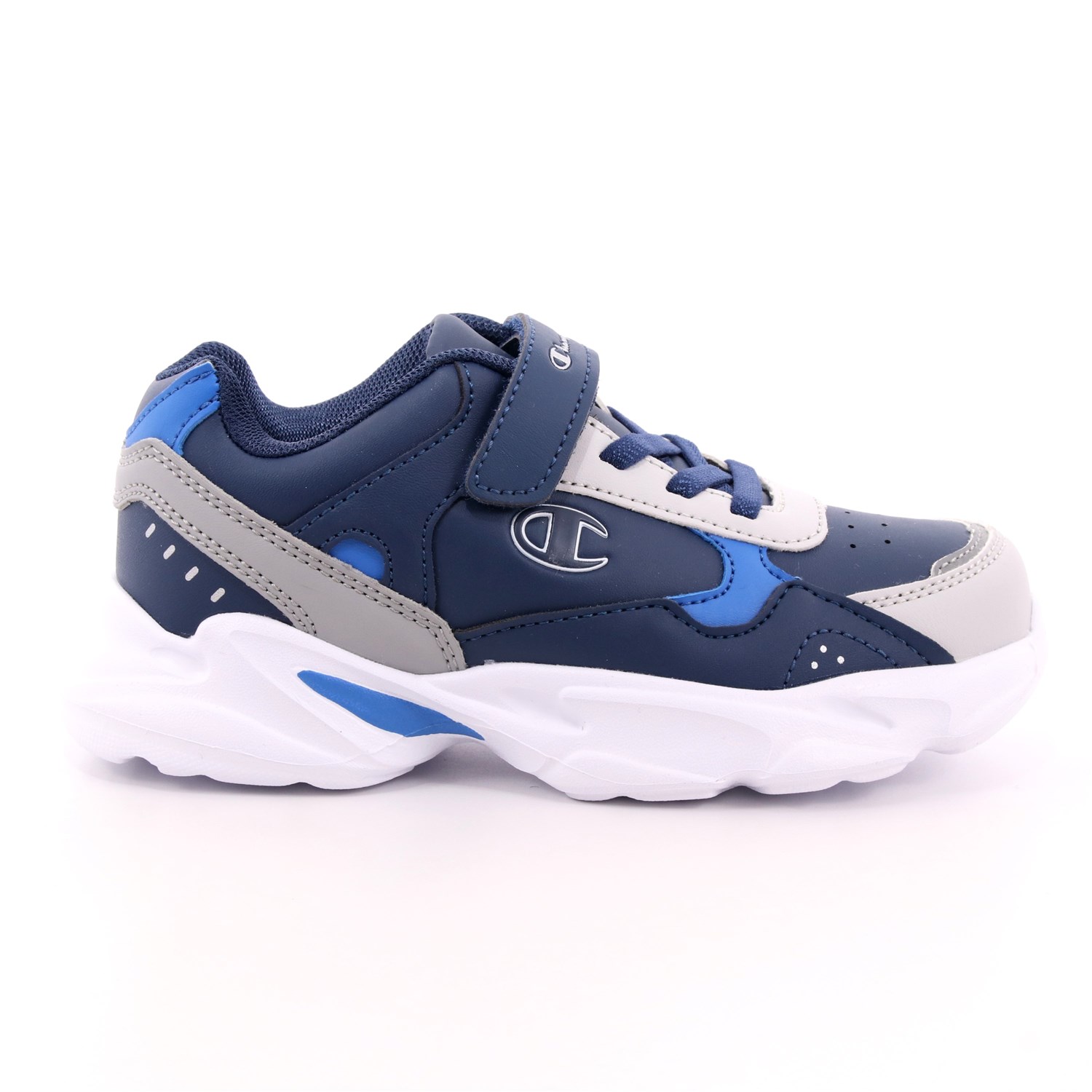 Scarpa Strappi + Elastico Champion Bambino Blu Scarpa Strappi + Elastico Champion Bambino Blu Scarpe 595 - S31994