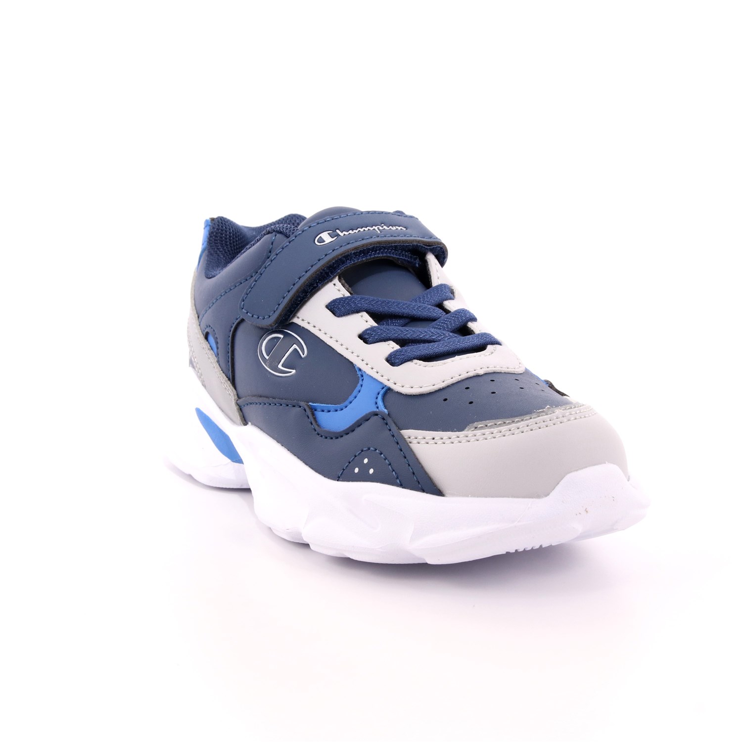 Scarpa Strappi + Elastico Champion Bambino Blu Scarpa Strappi + Elastico Champion Bambino Blu Scarpe 595 - S31994