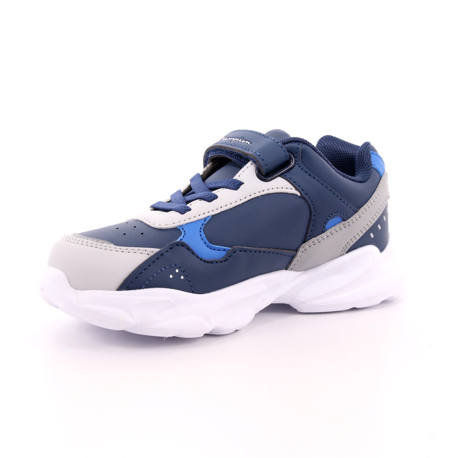 Scarpa Strappi + Elastico Champion Bambino Blu Scarpa Strappi + Elastico Champion Bambino Blu Scarpe 595 - S31994