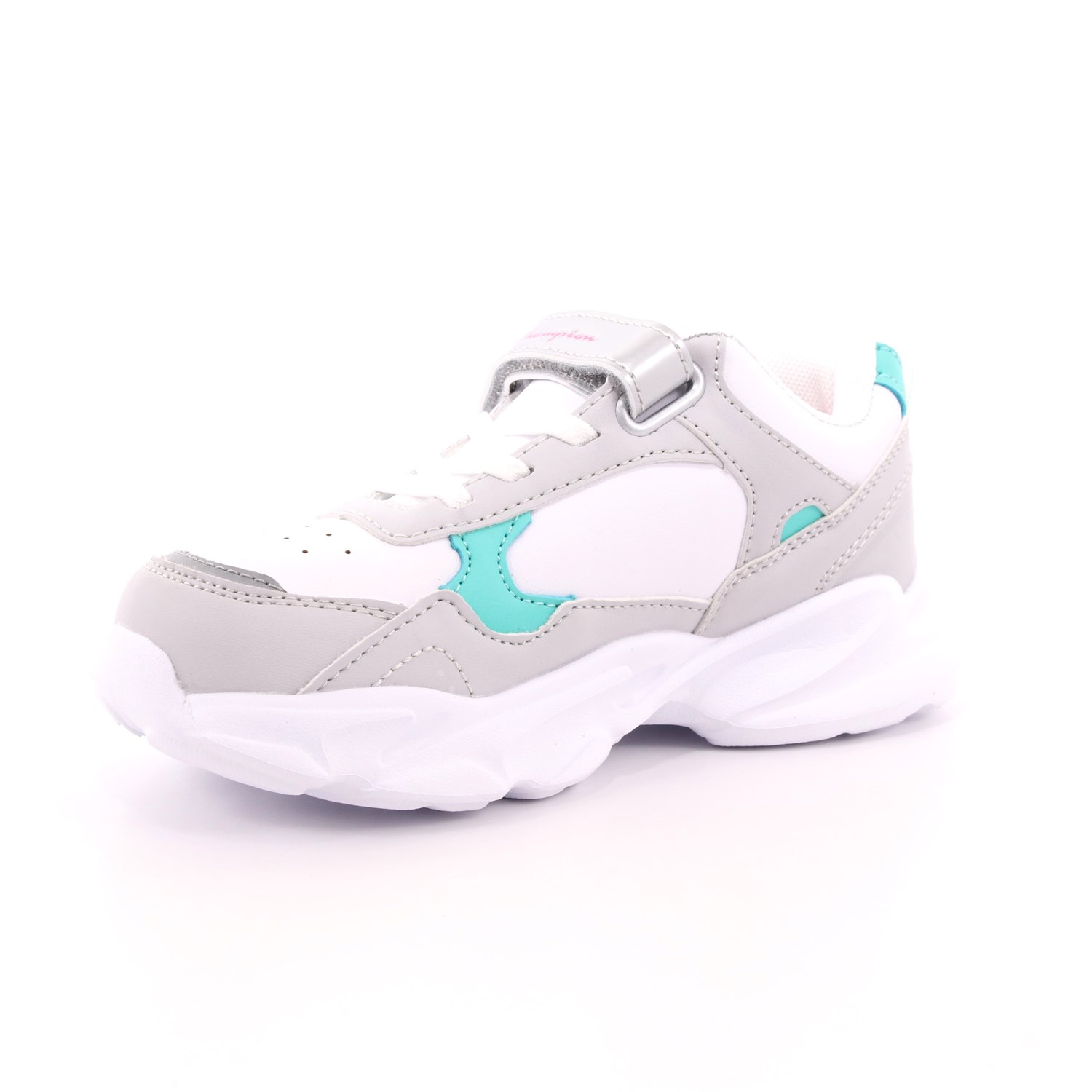Scarpa Strappi + Elastico Champion Bambina Bianco Scarpa Strappi + Elastico Champion Bambina Bianco Scarpe 596 - S32015