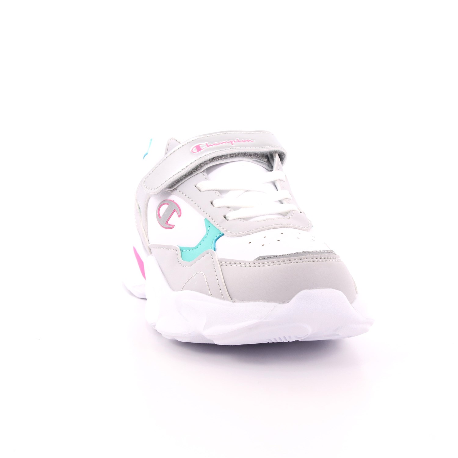 Scarpa Strappi + Elastico Champion Bambina Bianco Scarpa Strappi + Elastico Champion Bambina Bianco Scarpe 596 - S32015