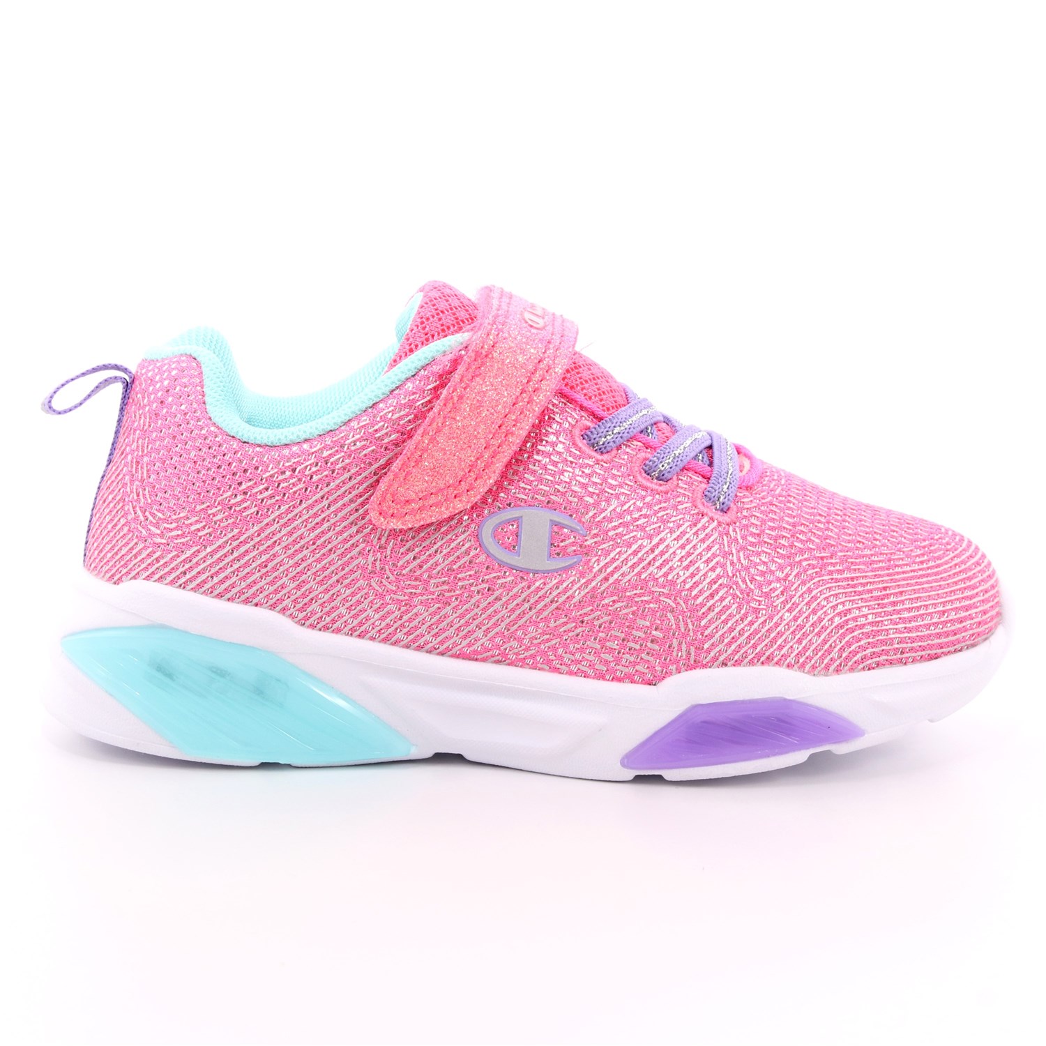 Scarpa Strappi + Elastico Champion Bambina Fuxia Scarpa Strappi + Elastico Champion Bambina Fuxia Scarpe 599 - S32132