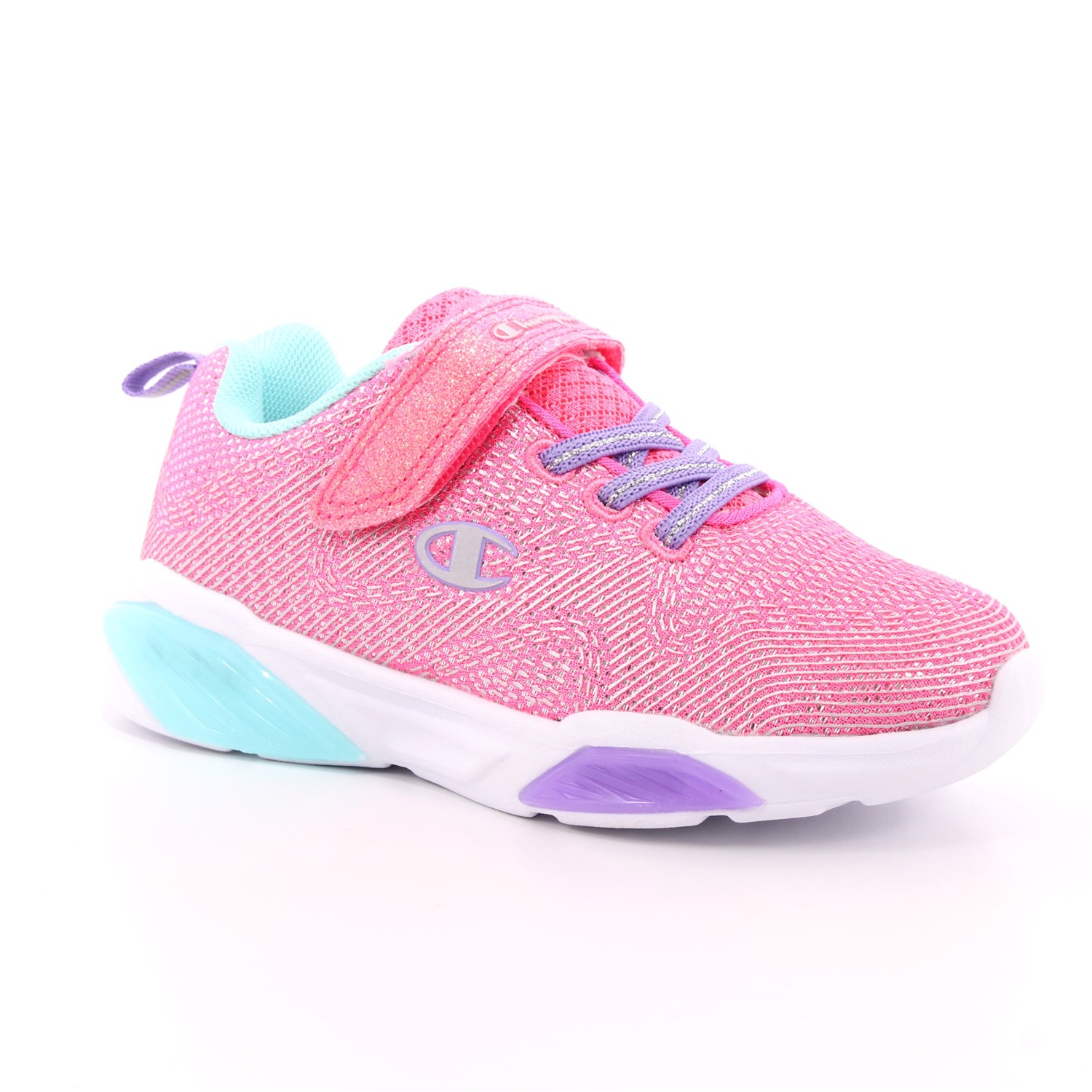 Scarpa Strappi + Elastico Champion Bambina Fuxia Scarpa Strappi + Elastico Champion Bambina Fuxia Scarpe 599 - S32132