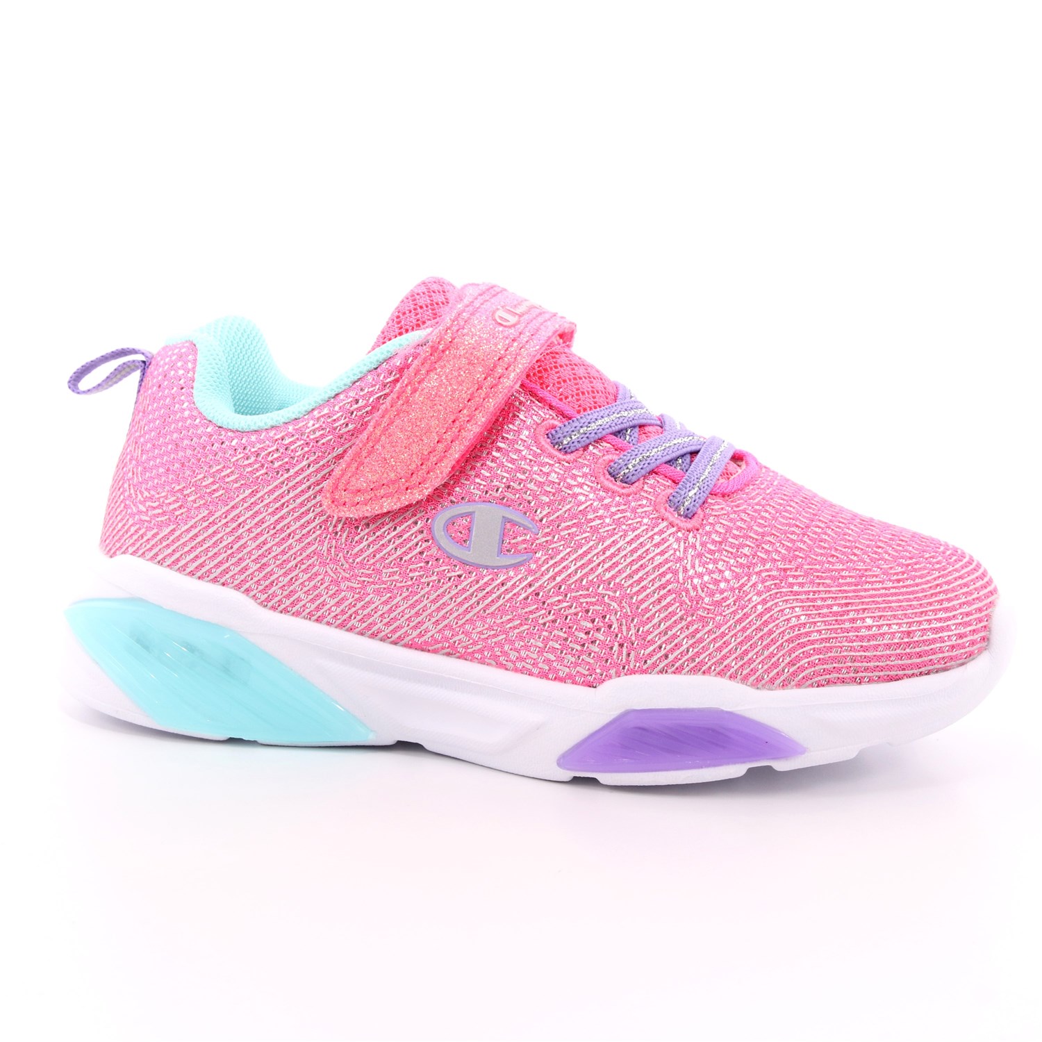 Scarpa Strappi + Elastico Champion Bambina Fuxia Scarpa Strappi + Elastico Champion Bambina Fuxia Scarpe 599 - S32132