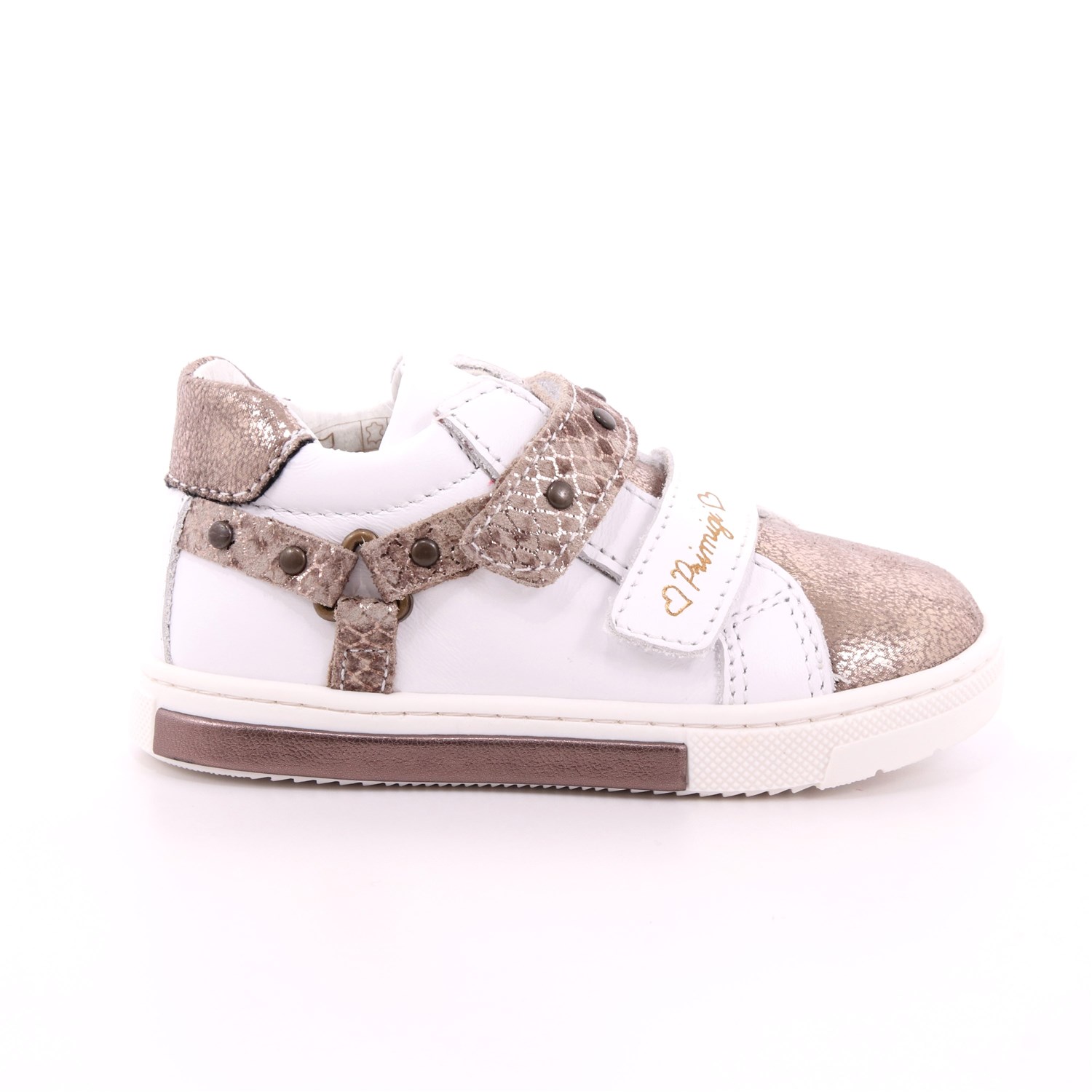 Scarpa Strappi + Elastico Primigi Bambina Bianco Scarpa Strappi + Elastico Primigi Bambina Bianco Scarpe 734 - 6406111