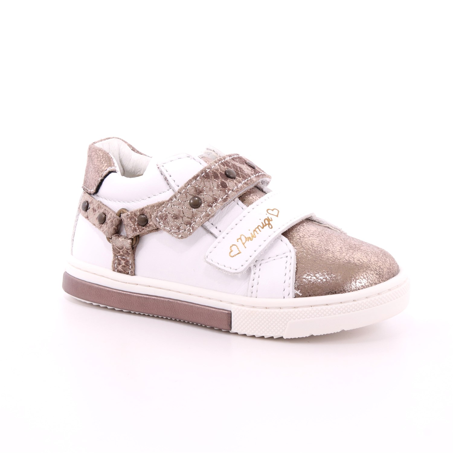 Scarpa Strappi + Elastico Primigi Bambina Bianco Scarpa Strappi + Elastico Primigi Bambina Bianco Scarpe 734 - 6406111