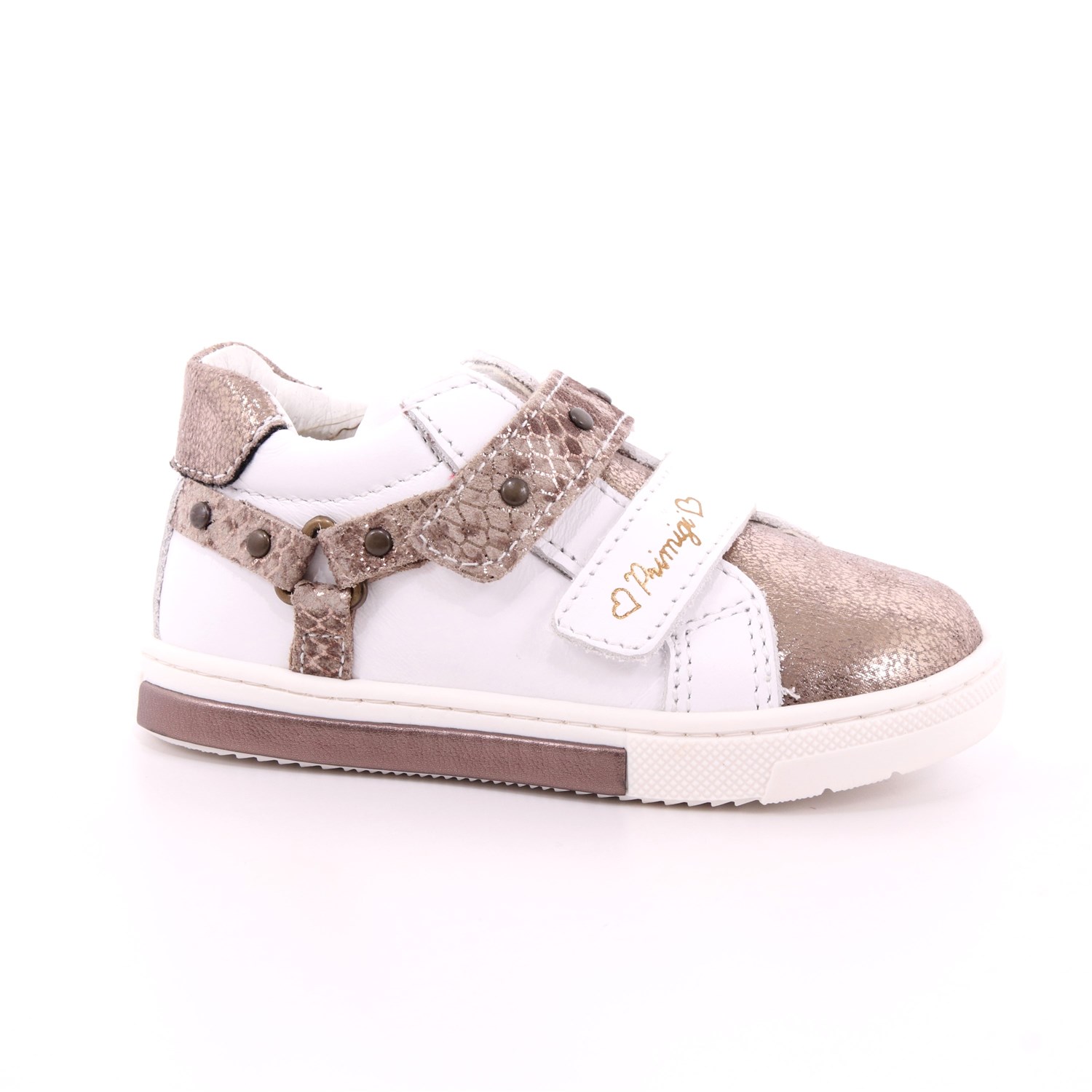 Scarpa Strappi + Elastico Primigi Bambina Bianco Scarpa Strappi + Elastico Primigi Bambina Bianco Scarpe 734 - 6406111