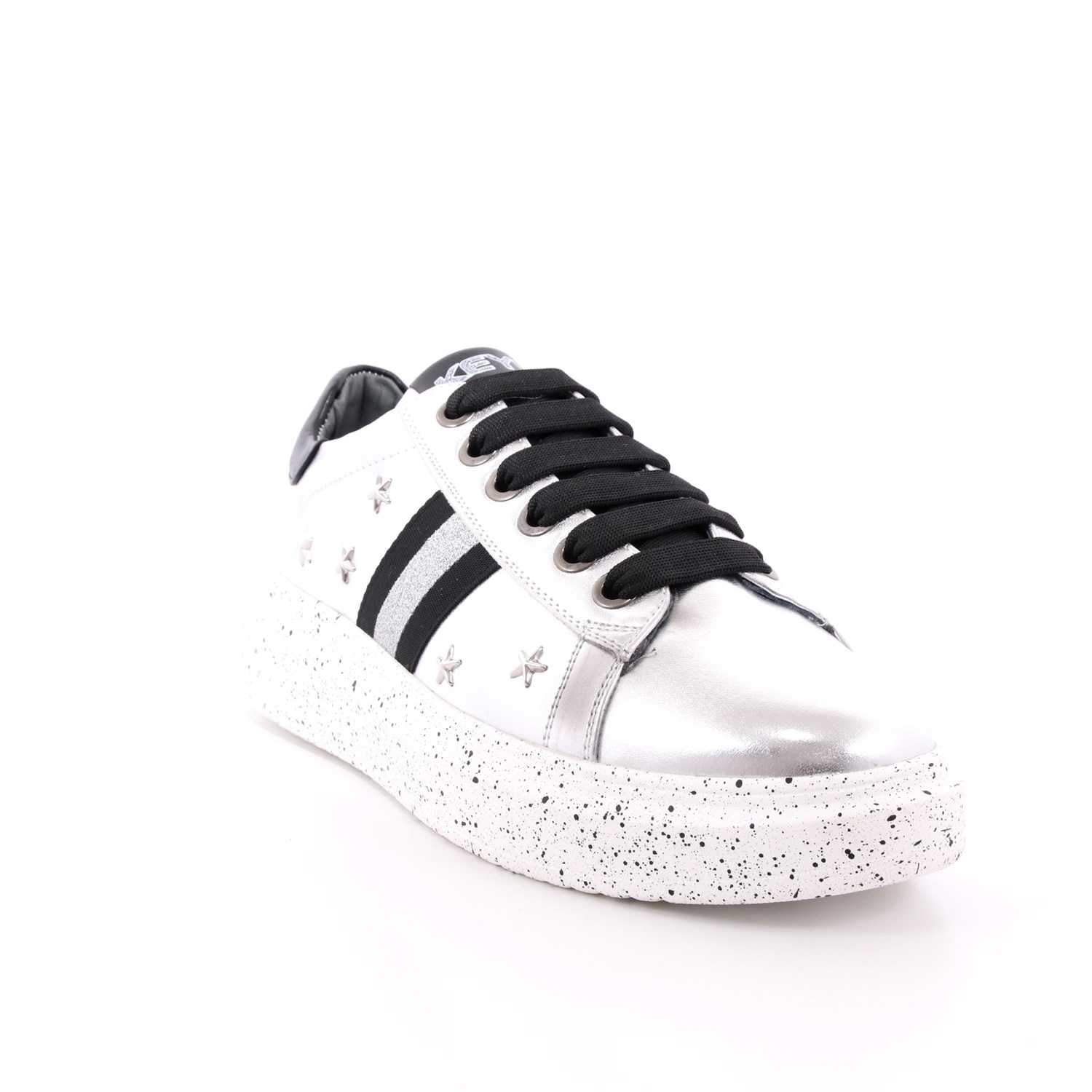 Scarpa Allacciata Keys Donna Argento Scarpa Allacciata Keys Donna Argento Scarpe 10 - K-2204C