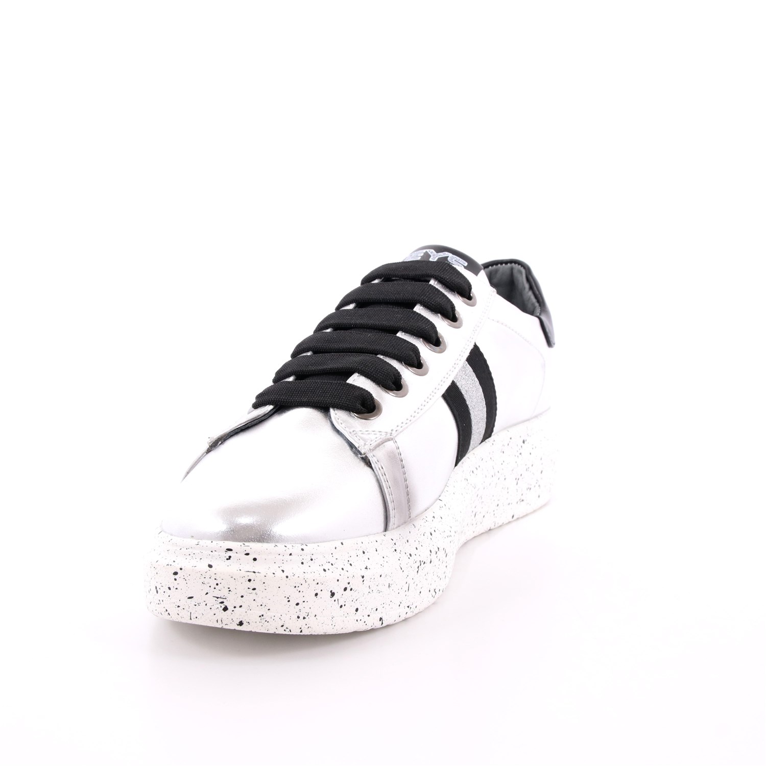 Scarpa Allacciata Keys Donna Argento Scarpa Allacciata Keys Donna Argento Scarpe 10 - K-2204C