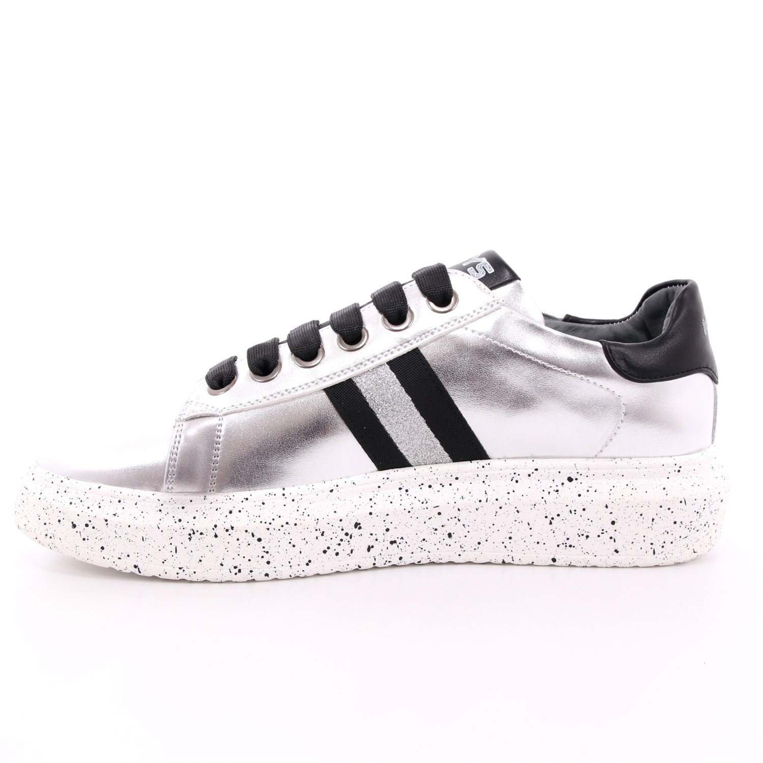 Scarpa Allacciata Keys Donna Argento Scarpa Allacciata Keys Donna Argento Scarpe 10 - K-2204C