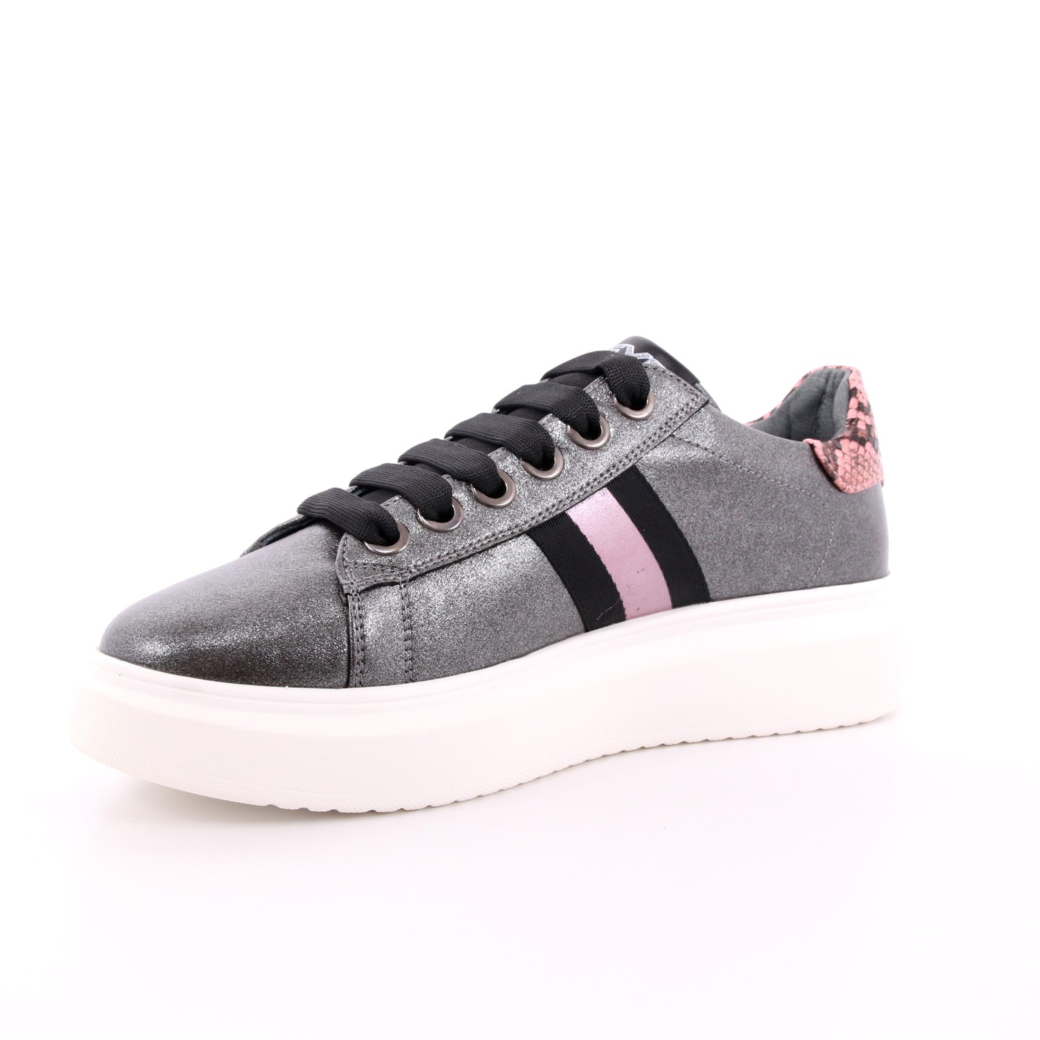 Scarpa Allacciata Keys Donna Antracite Scarpa Allacciata Keys Donna Antracite Scarpe 11 - K-2204B