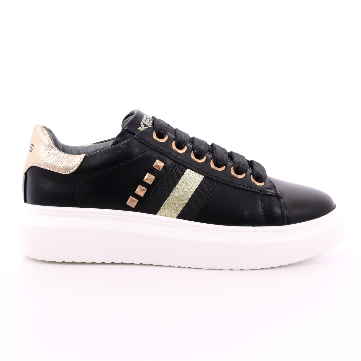 Scarpa Allacciata Keys Donna Nero Scarpa Allacciata Keys Donna Nero Scarpe 12 - K-2203B